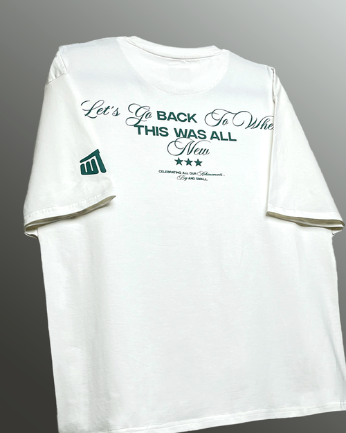 Achievement White Oversized T-shirt