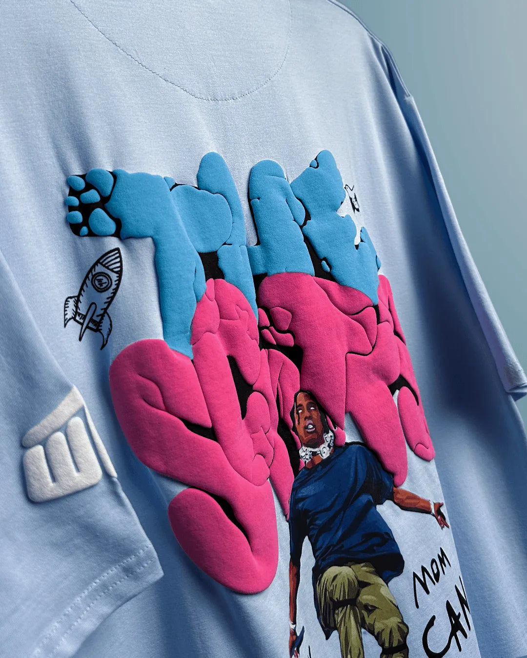 Travis Oversized T-Shirt - WHAT THE FLEX