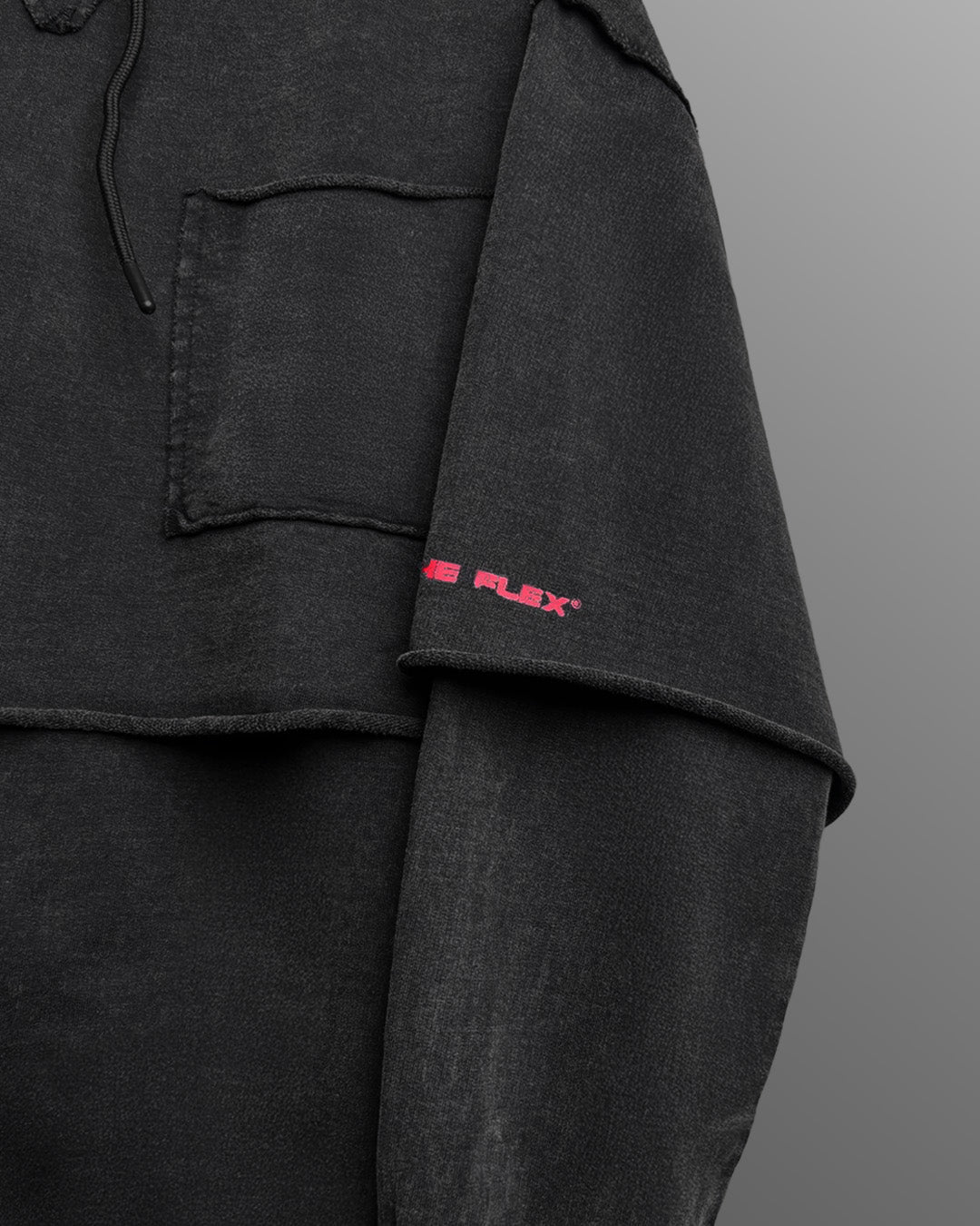 Bad Land Double Layer Hoodie