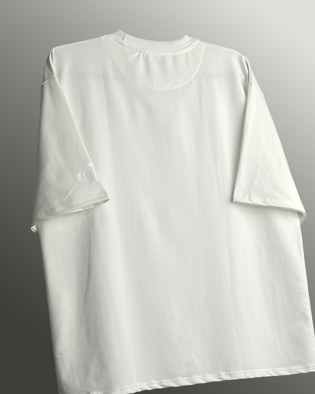Basic Plain Off White Heavyweight Oversized T-shirt
