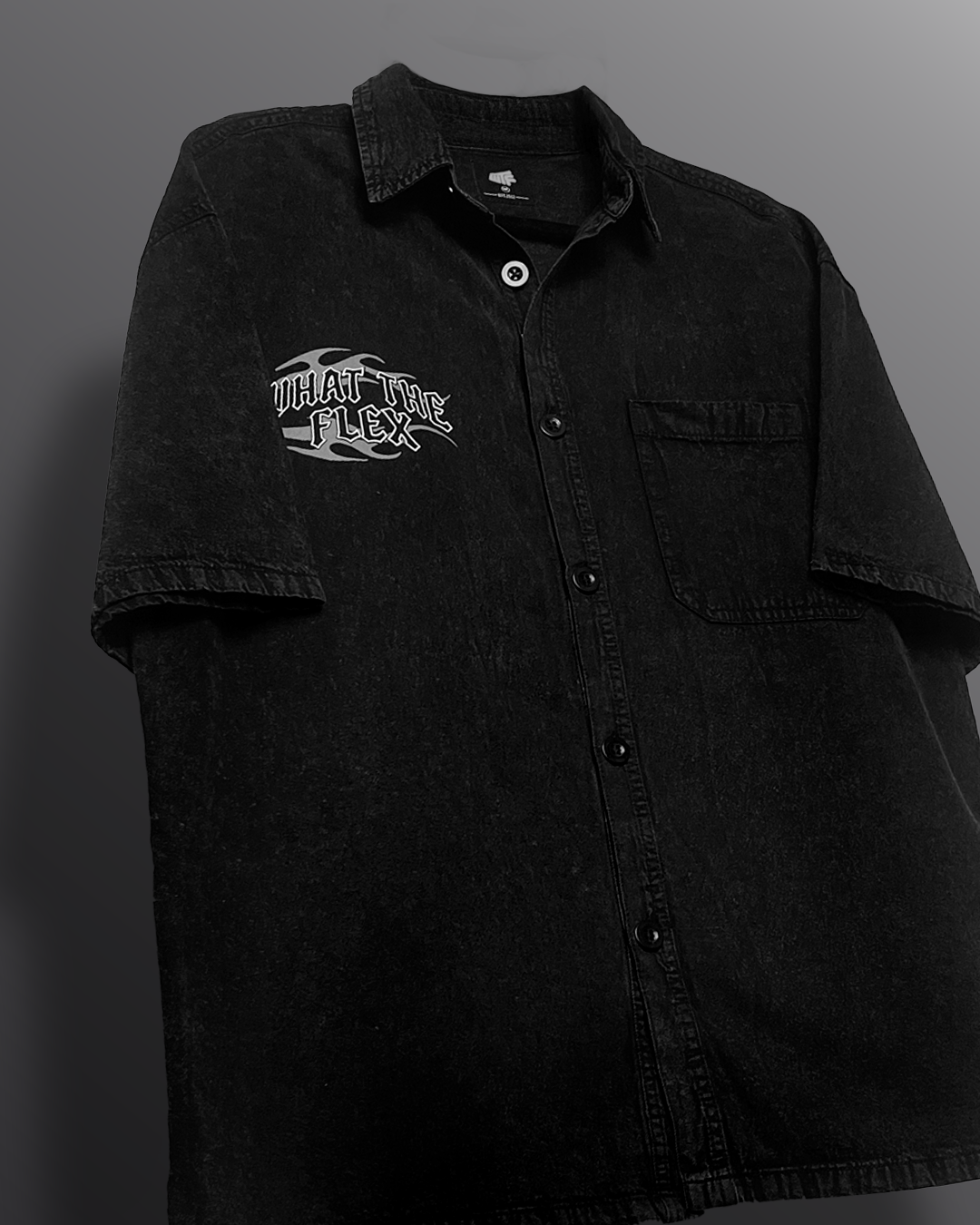 Vengeance Black Denim Shirt