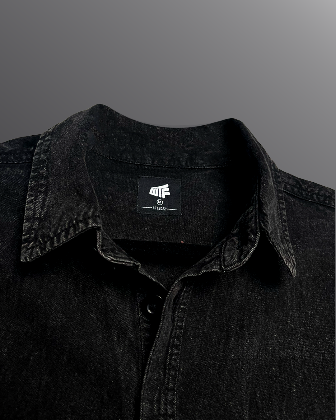 Vengeance Black Denim Shirt