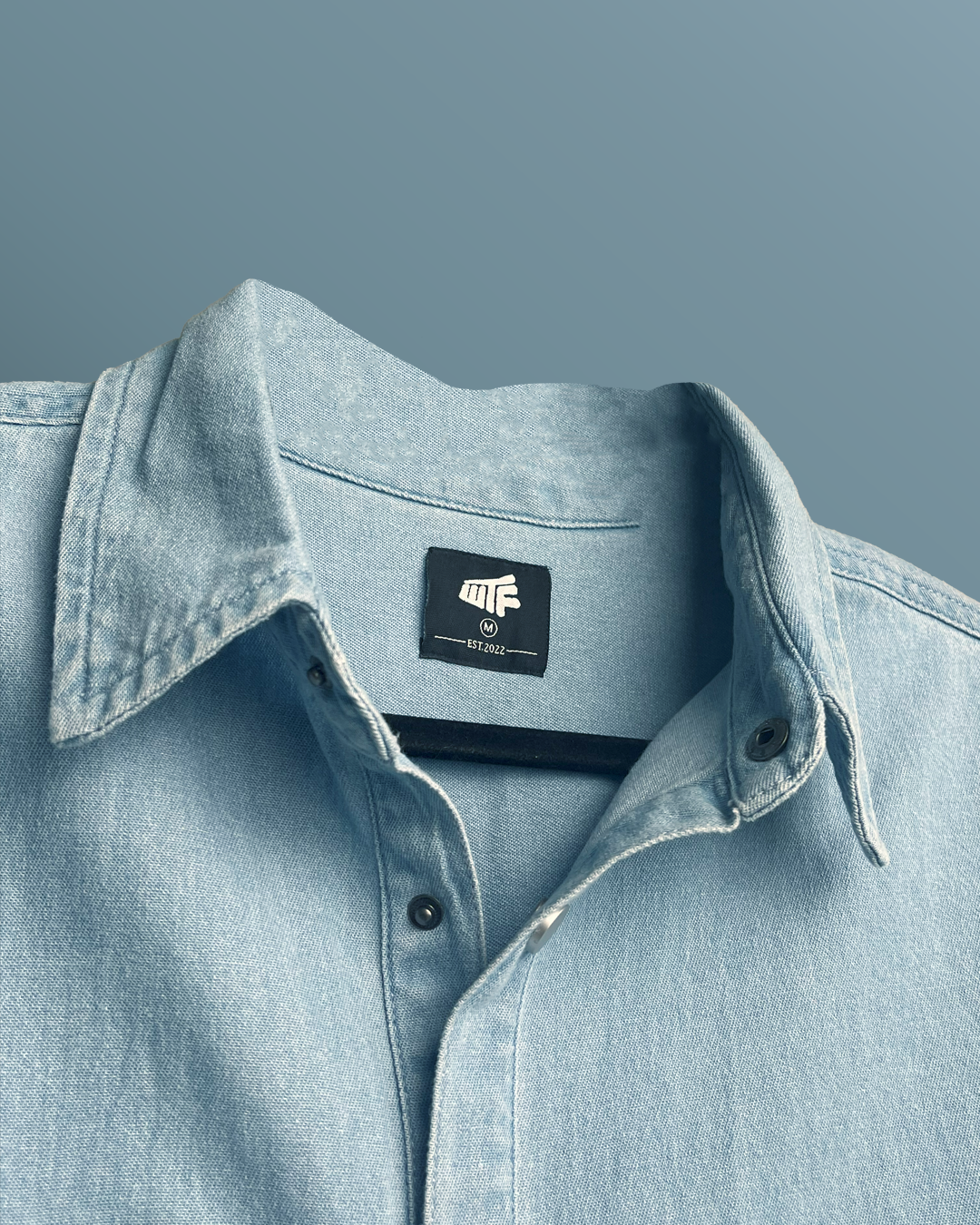 Flex Szn Blue Denim Shirt