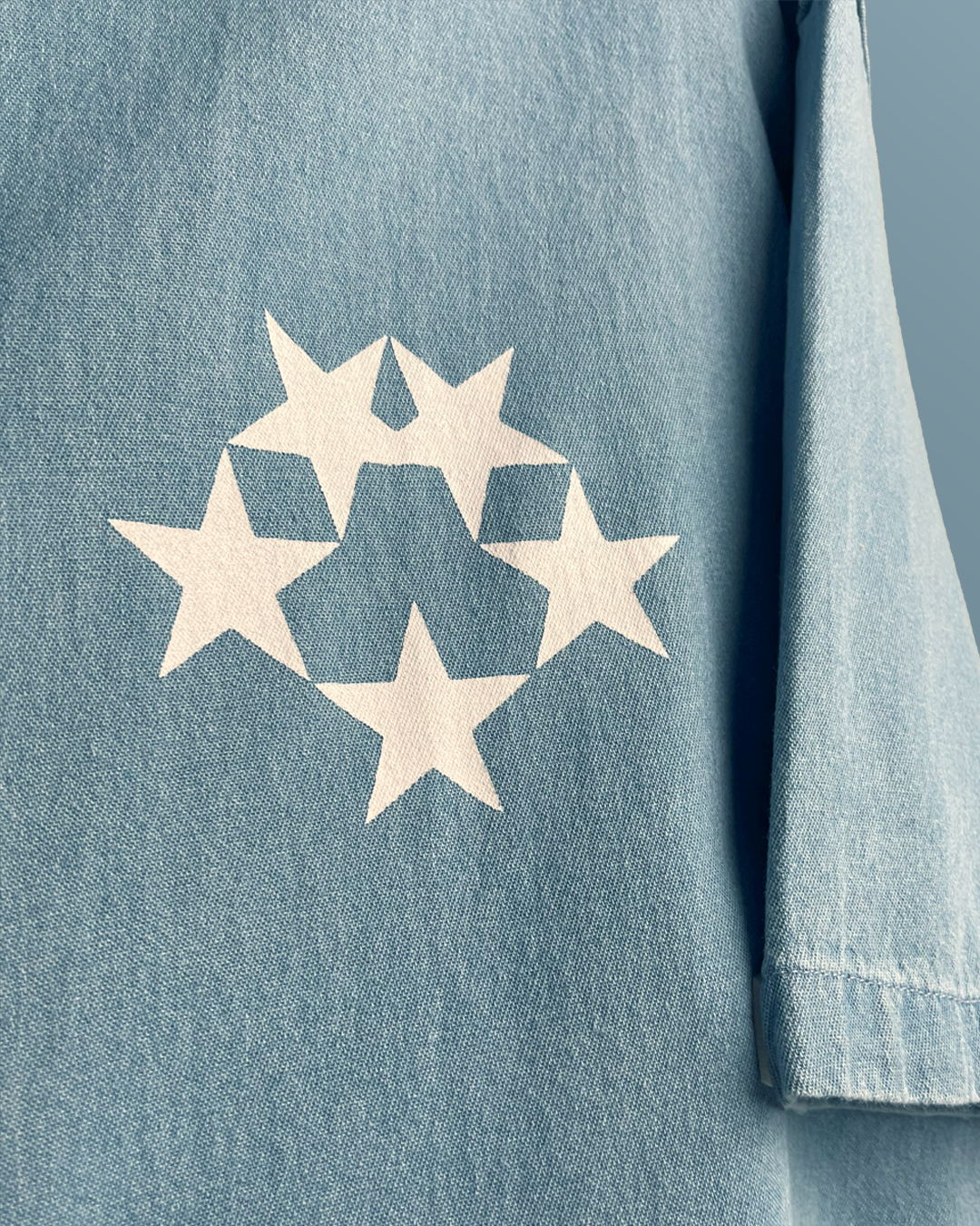 Flex Szn Blue Denim Shirt