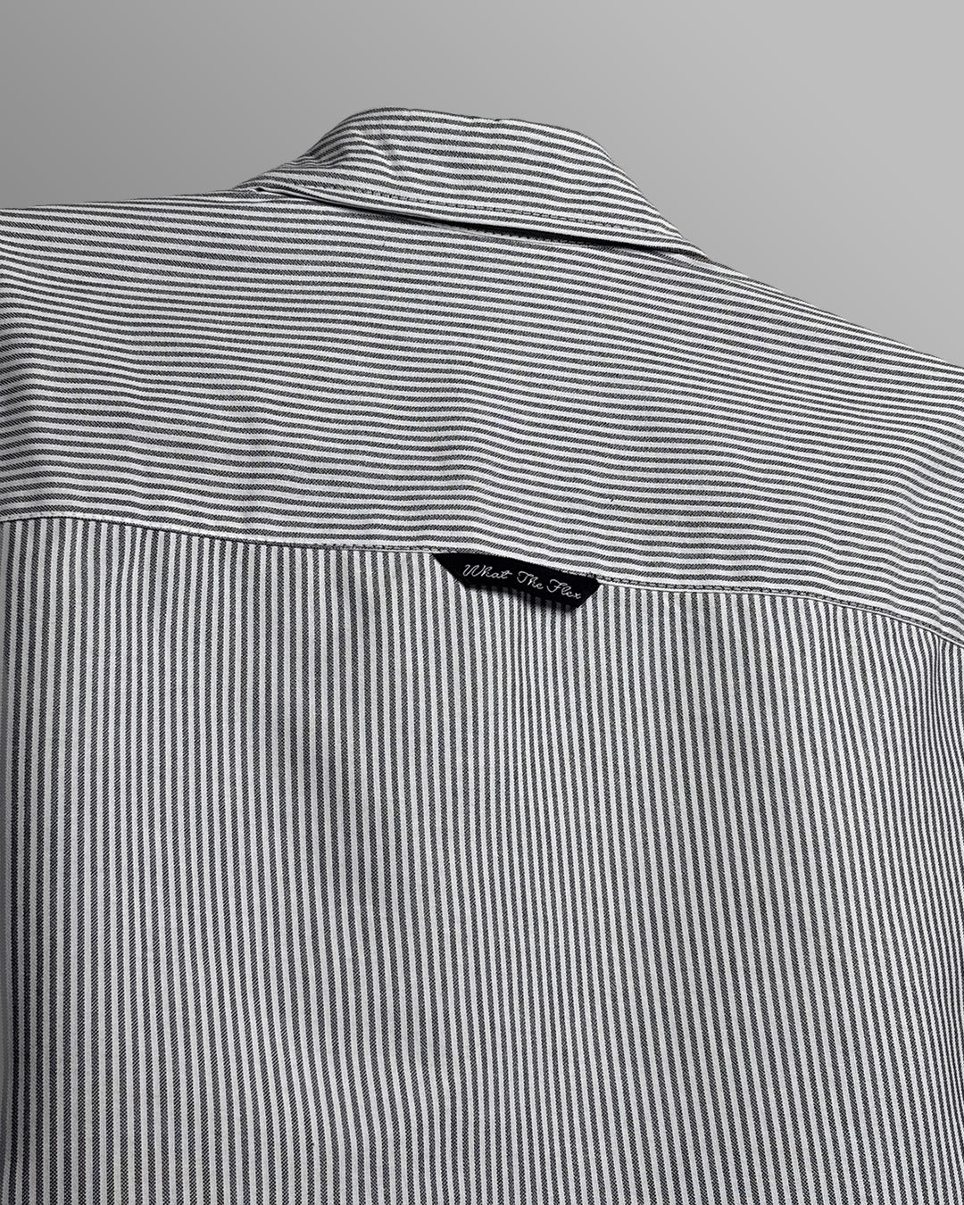 Basic Black Striped Shirt