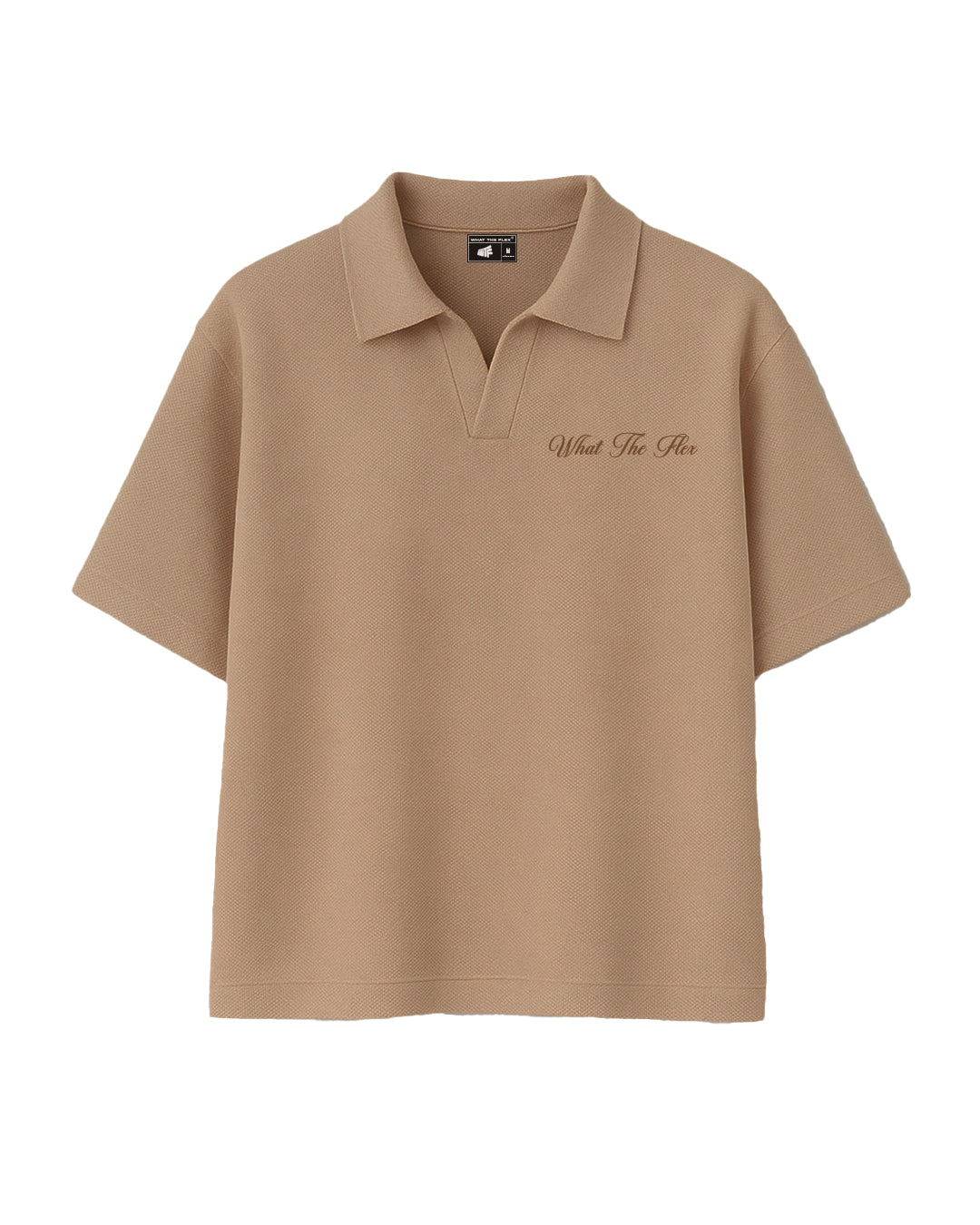 Raw Beige Polo T-Shirt
