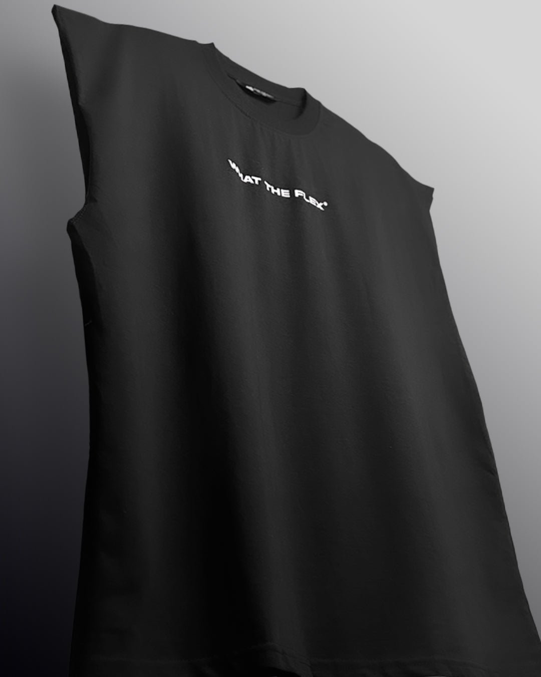 Worldwide Black Cotton Vest