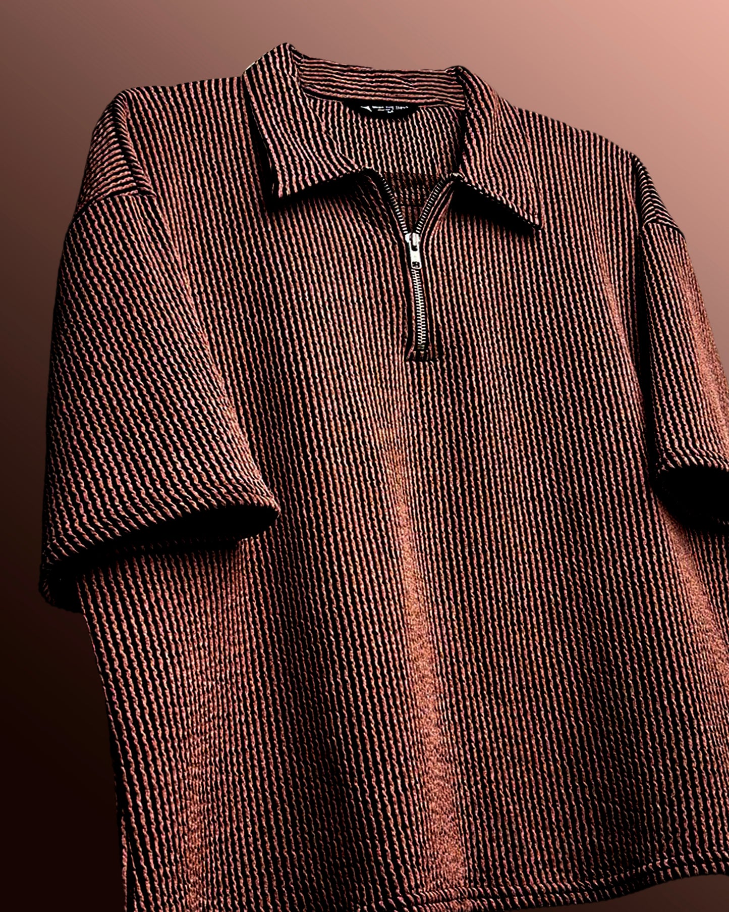Brown Wave Polo