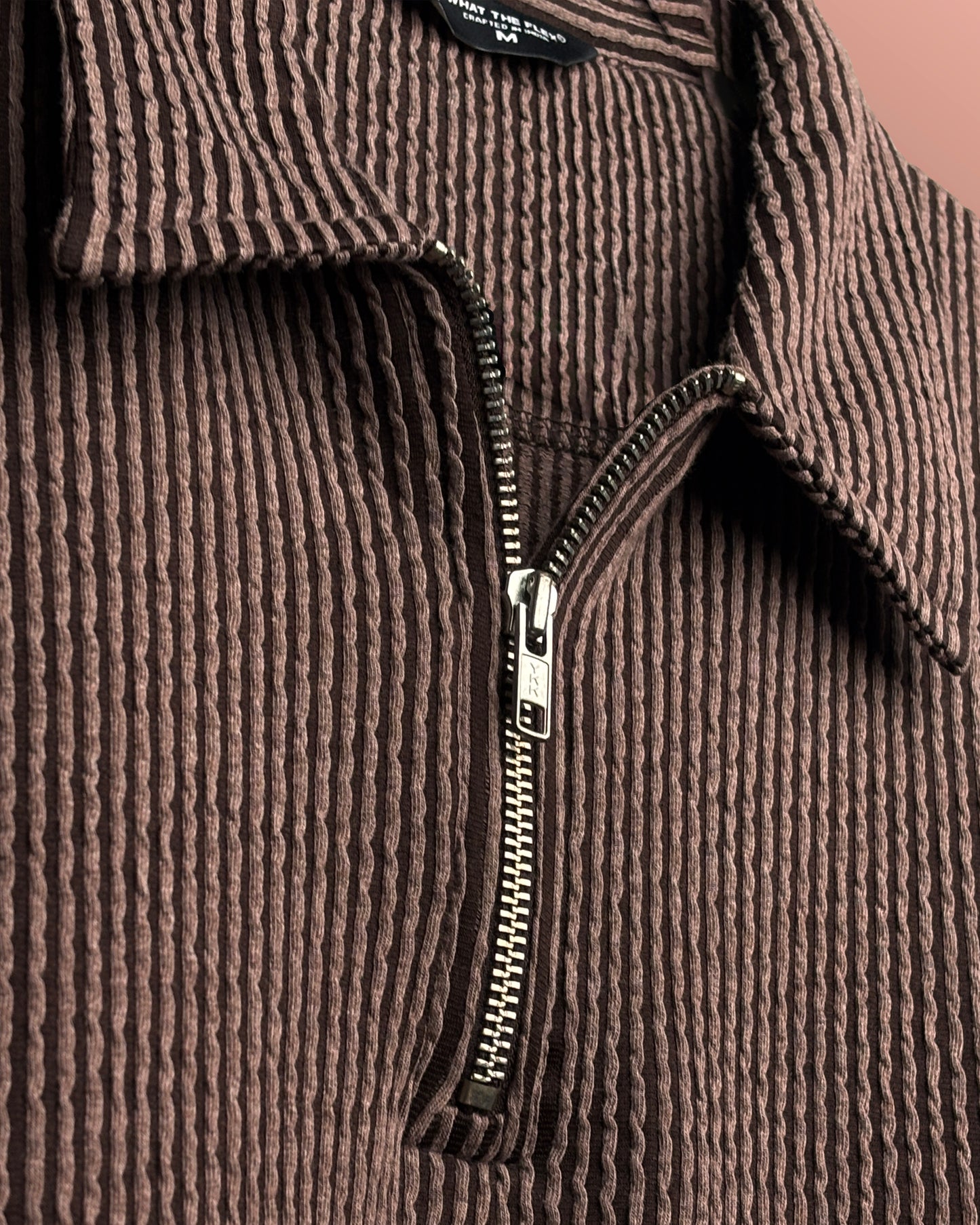 Brown Wave Polo