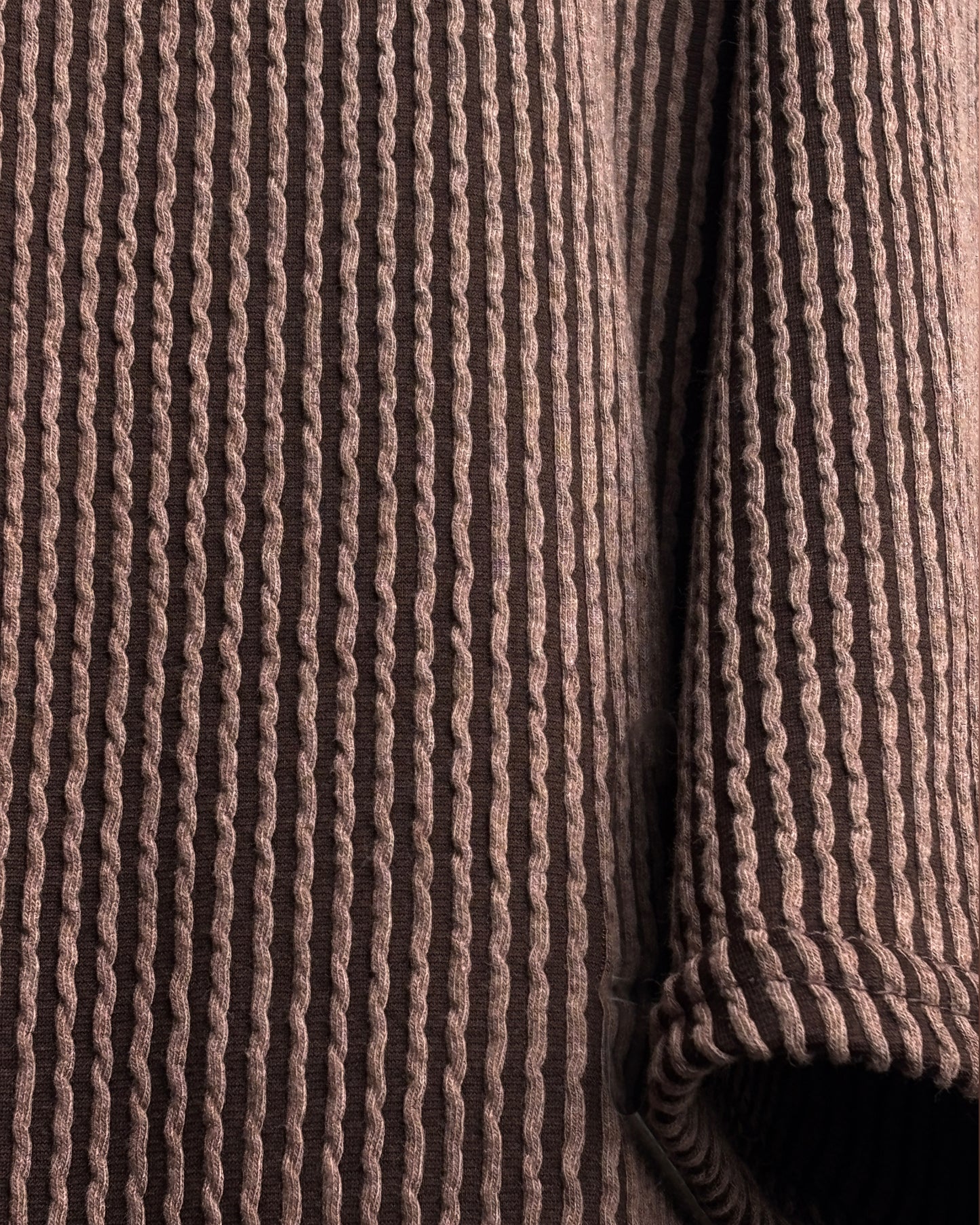 Brown Wave Polo
