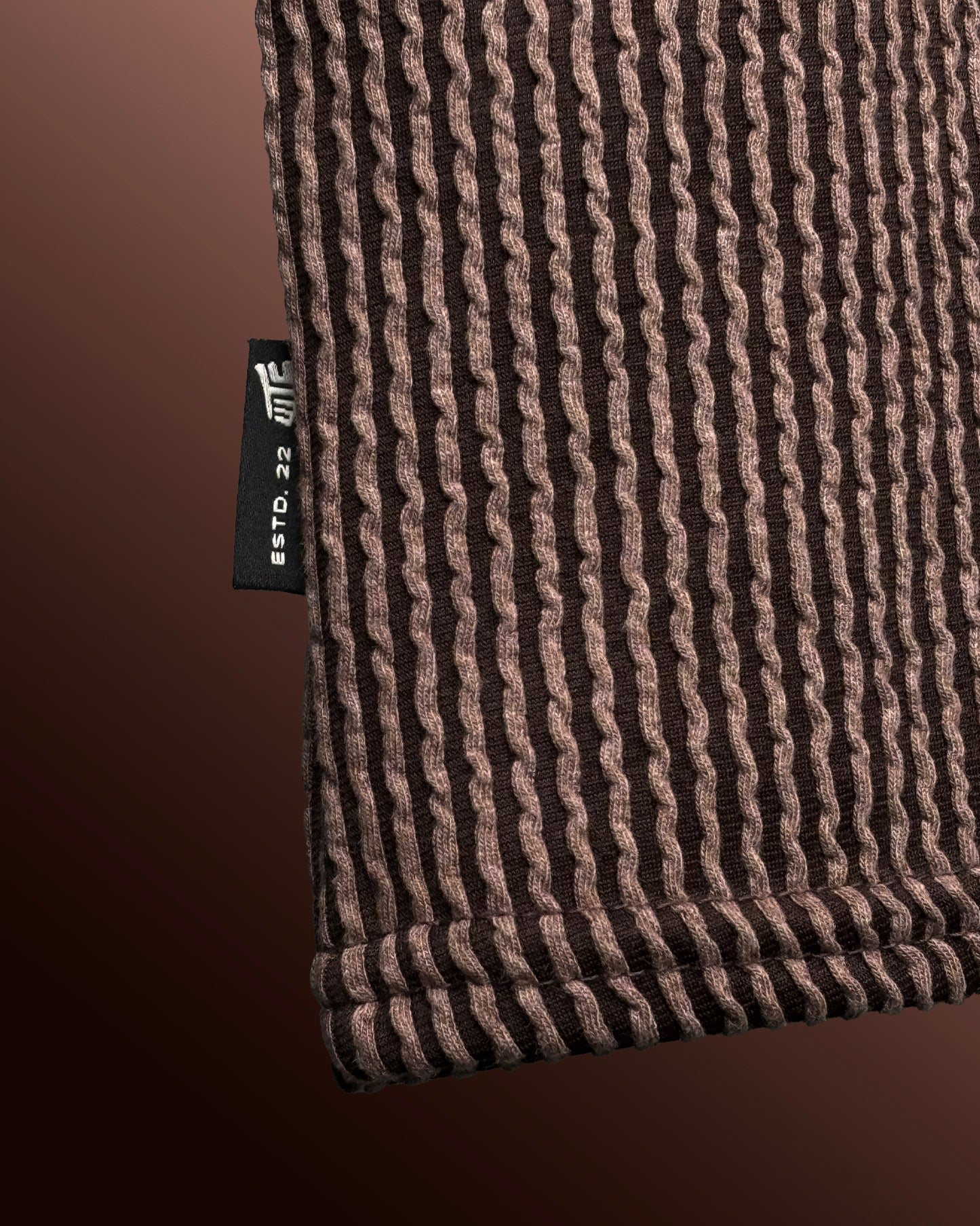 Brown Wave Polo