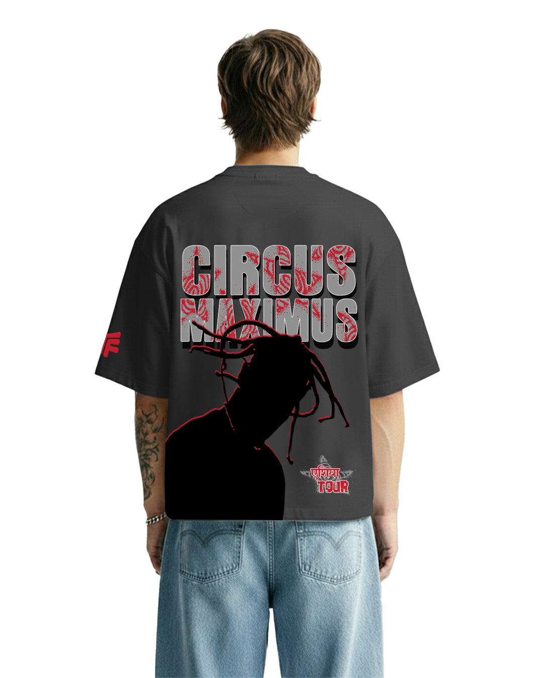 Buy Circus Maximus Boxy-Fit Tshirt – WHAT THE FLEX