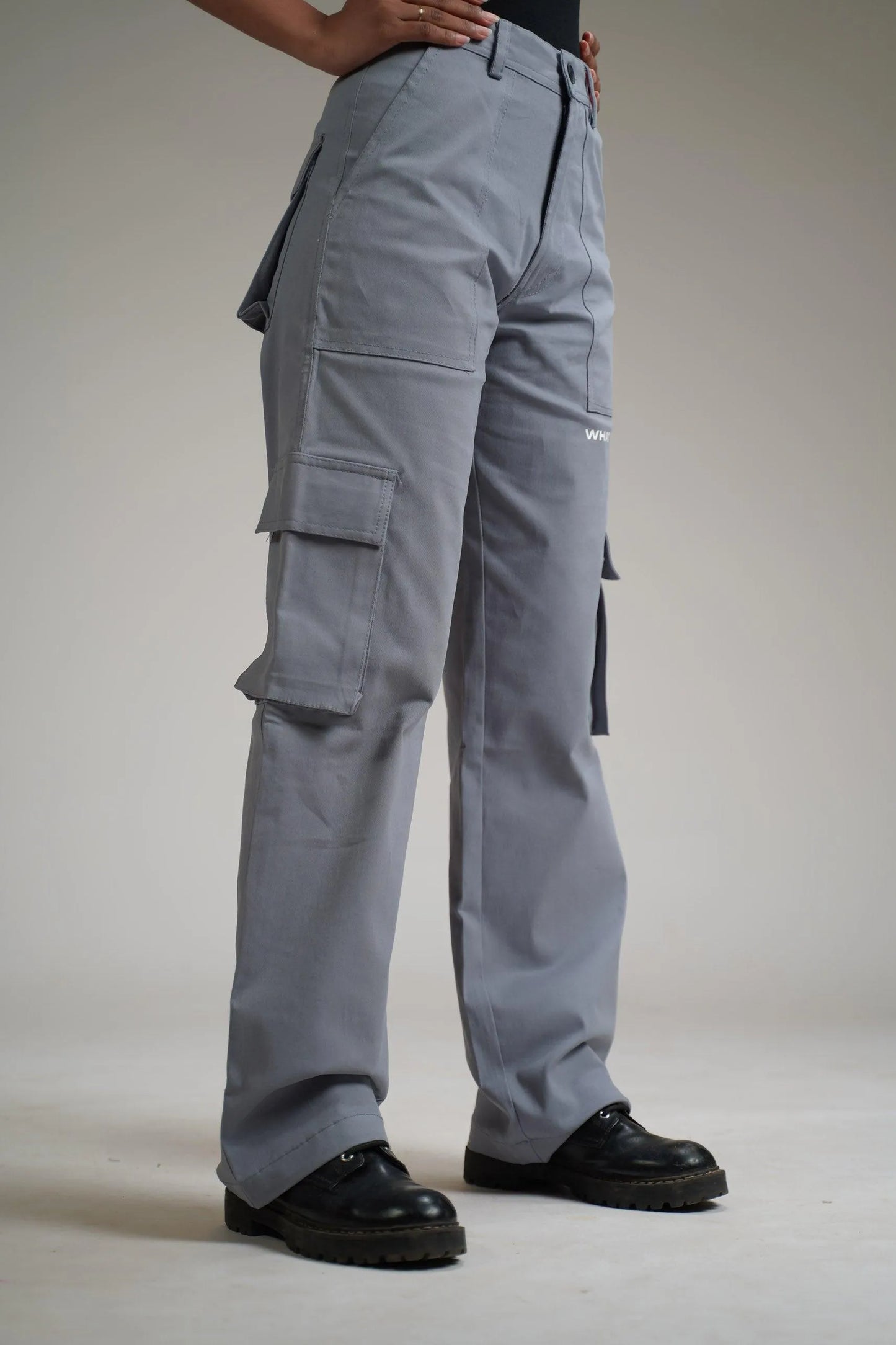 Steel Grey Unisex Cargo - WHAT THE FLEX
