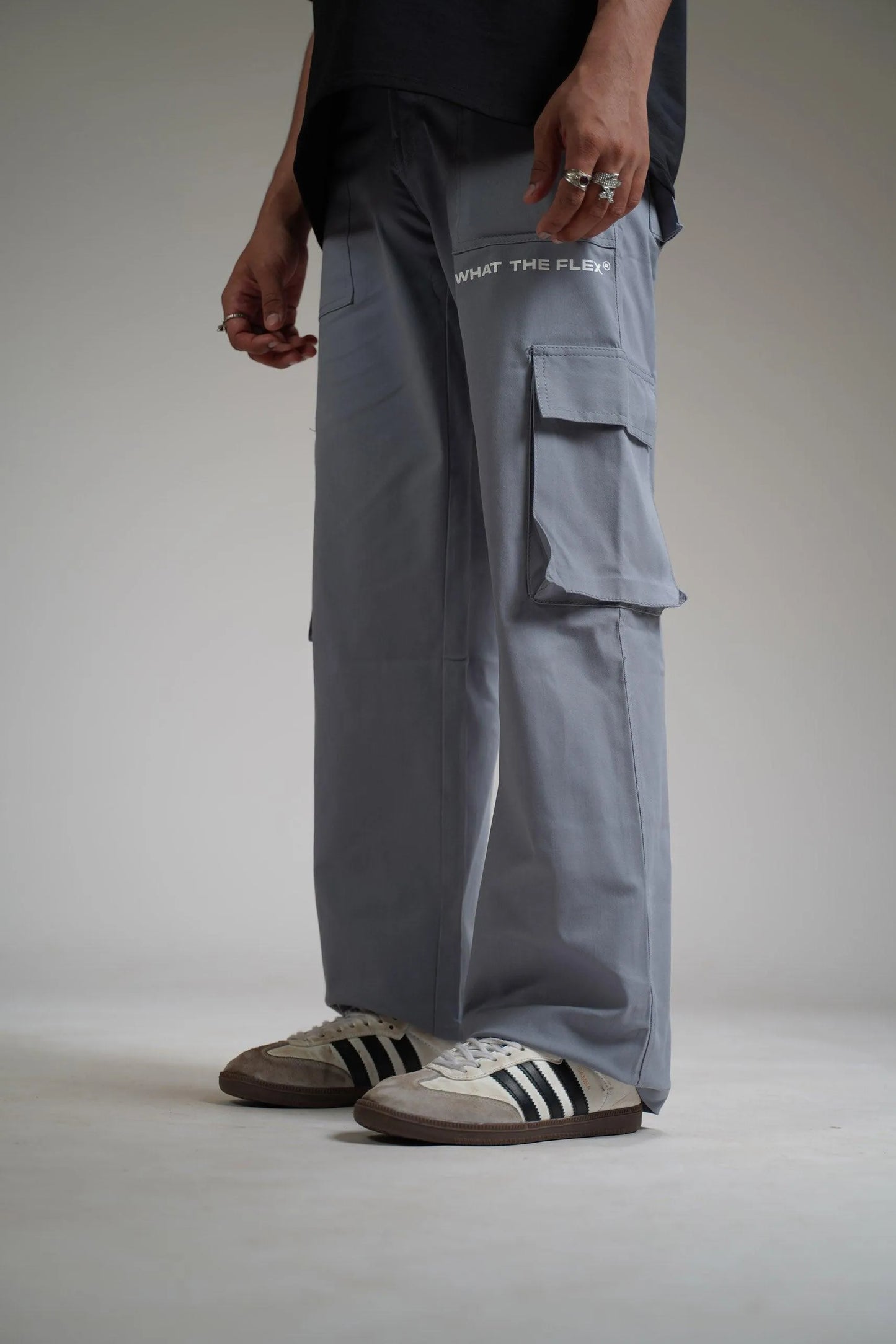 Steel Grey Unisex Cargo - WHAT THE FLEX