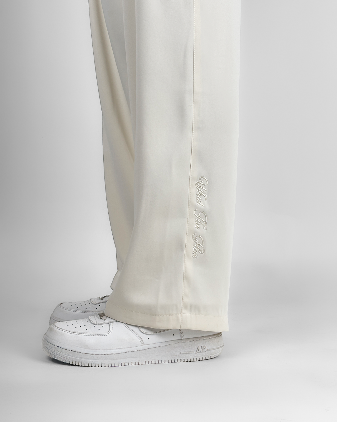 Classic Cream Korean Pants