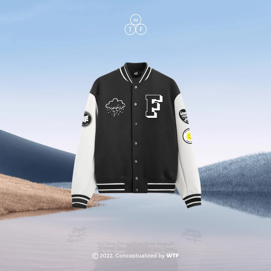 DID I IMAGINE IT? VARSITY JACKET - WHAT THE FLEX