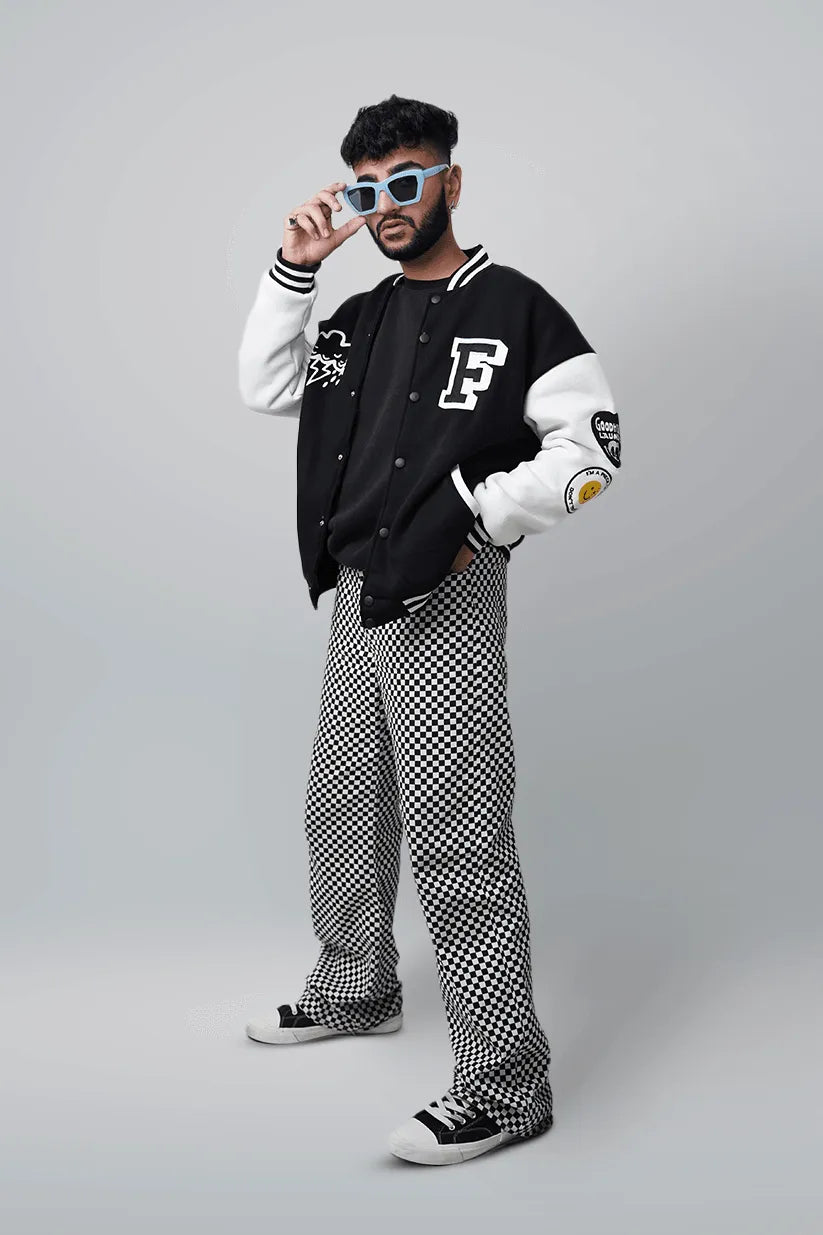 DID I IMAGINE IT? VARSITY JACKET - WHAT THE FLEX