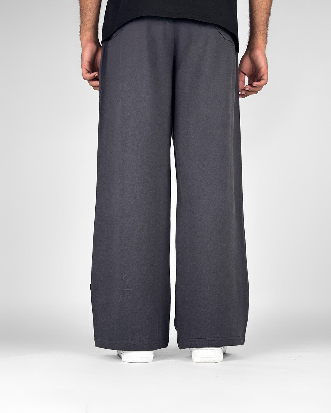 Grey Dropout Sweatpants