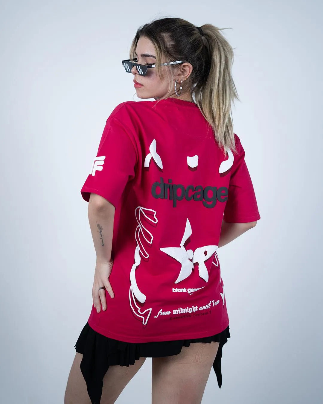 Dripcage Heavyweight T-Shirt - WHAT THE FLEX