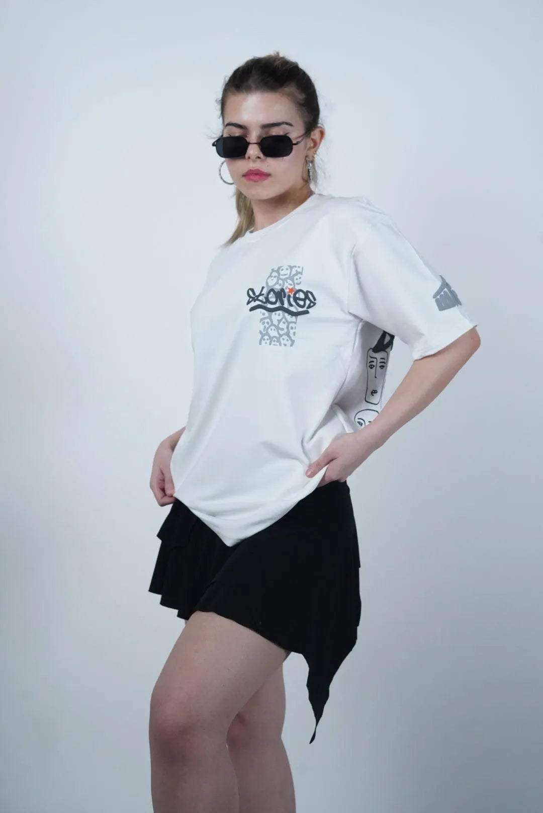 Stories Heavyweight T-shirt - WHAT THE FLEX