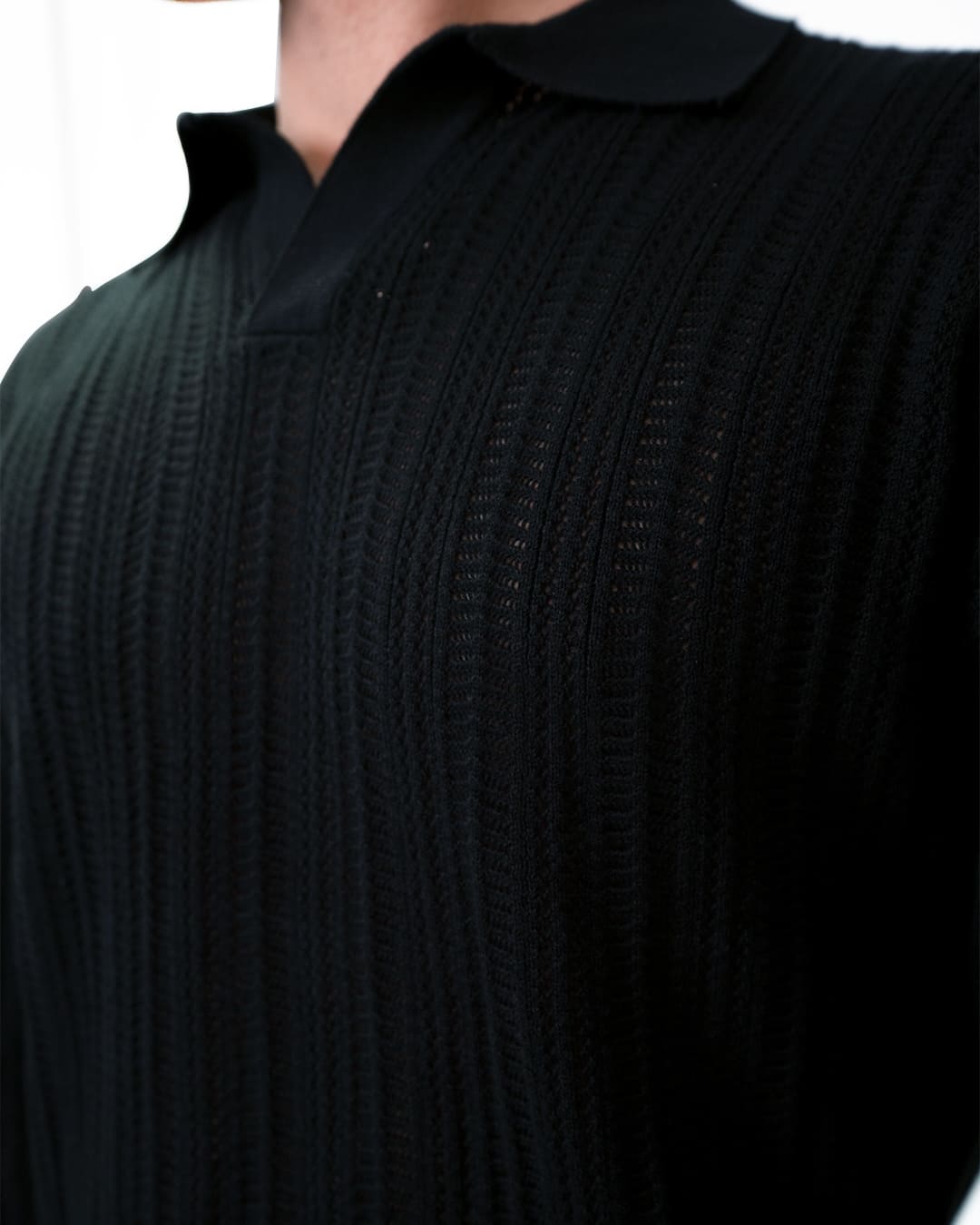 Ink Black Full Polo