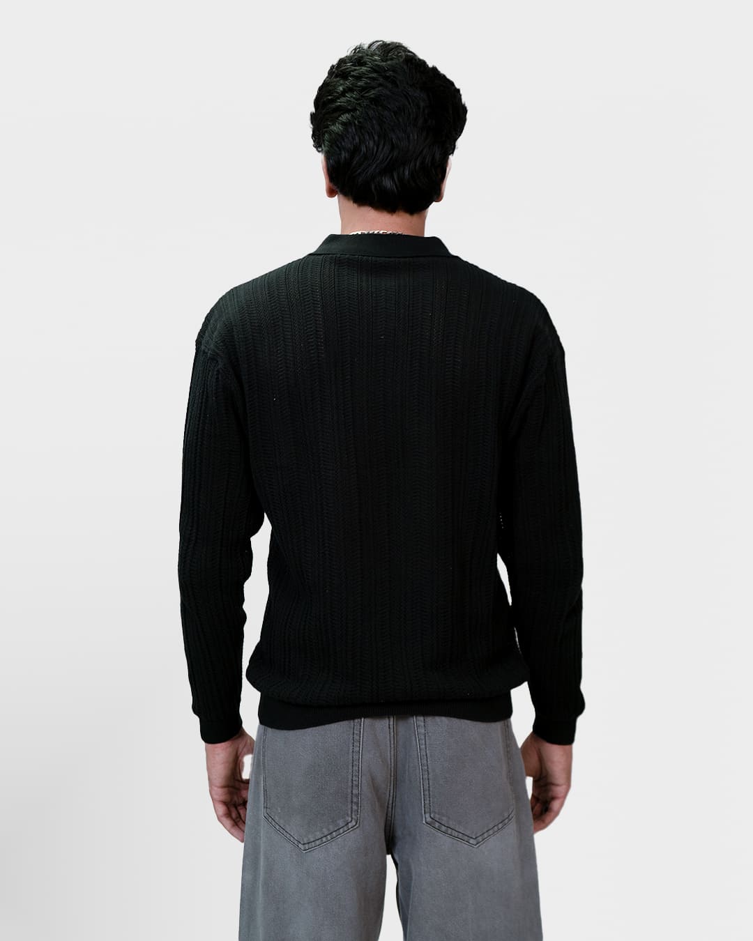 Ink Black Full Polo