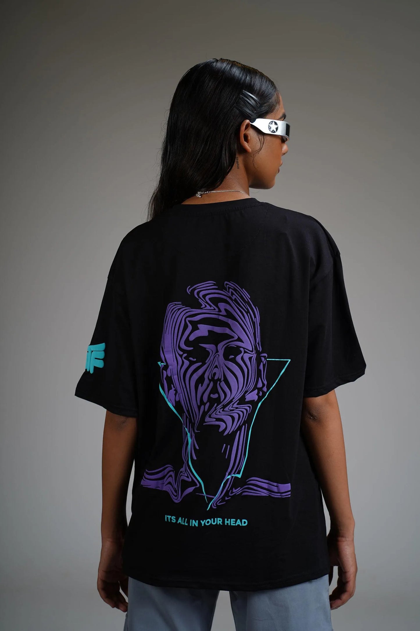 Mind Over Muscle Oversized T-Shirt - WHAT THE FLEX