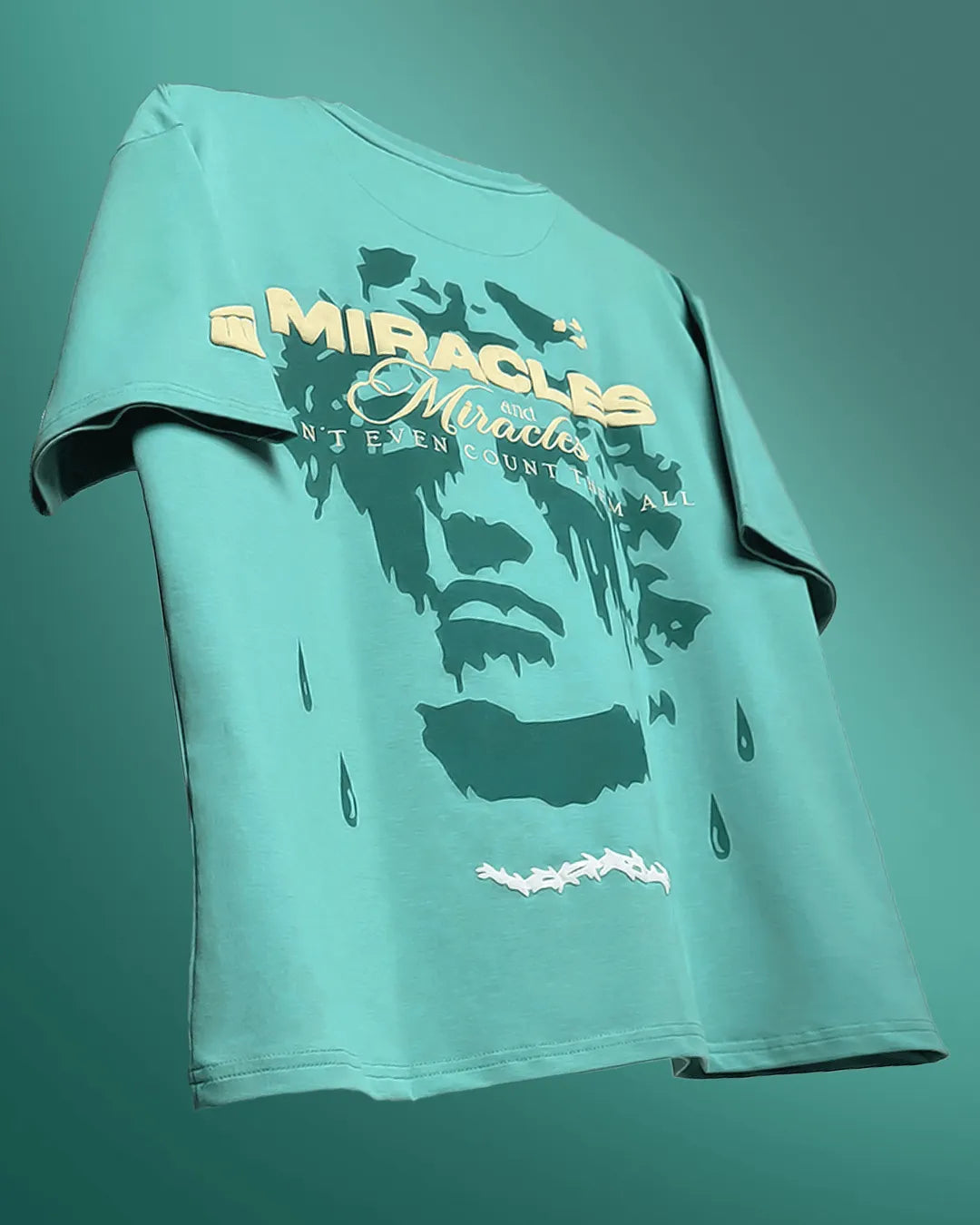 Miracles Heavyweight T-shirt - WHAT THE FLEX