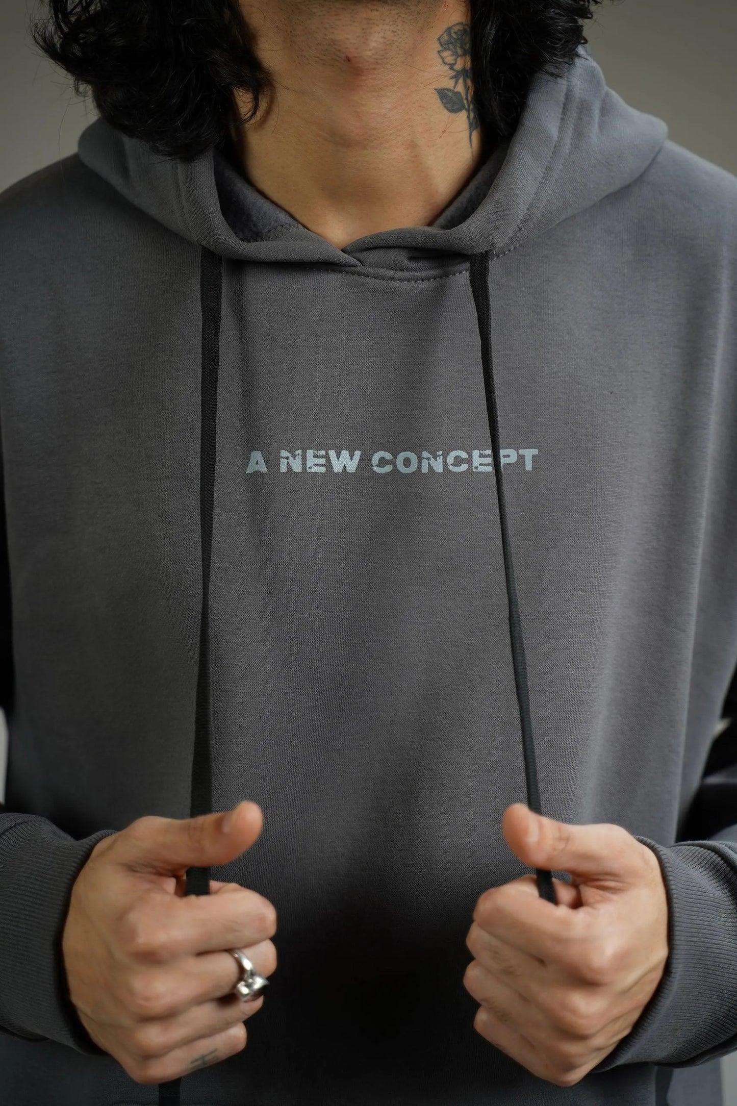 Optimistic Behaviour Oversized Hoodie - WHAT THE FLEX