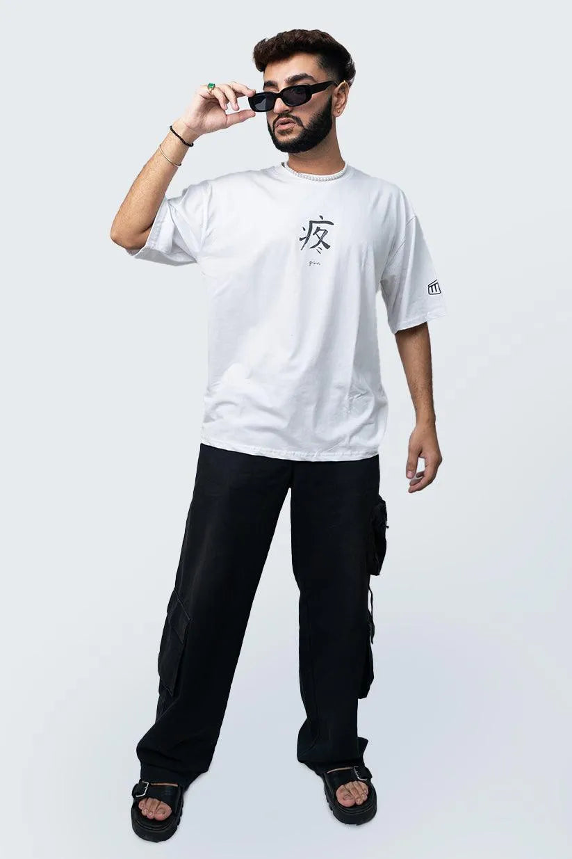 Pain Oversized T-Shirt - WHAT THE FLEX