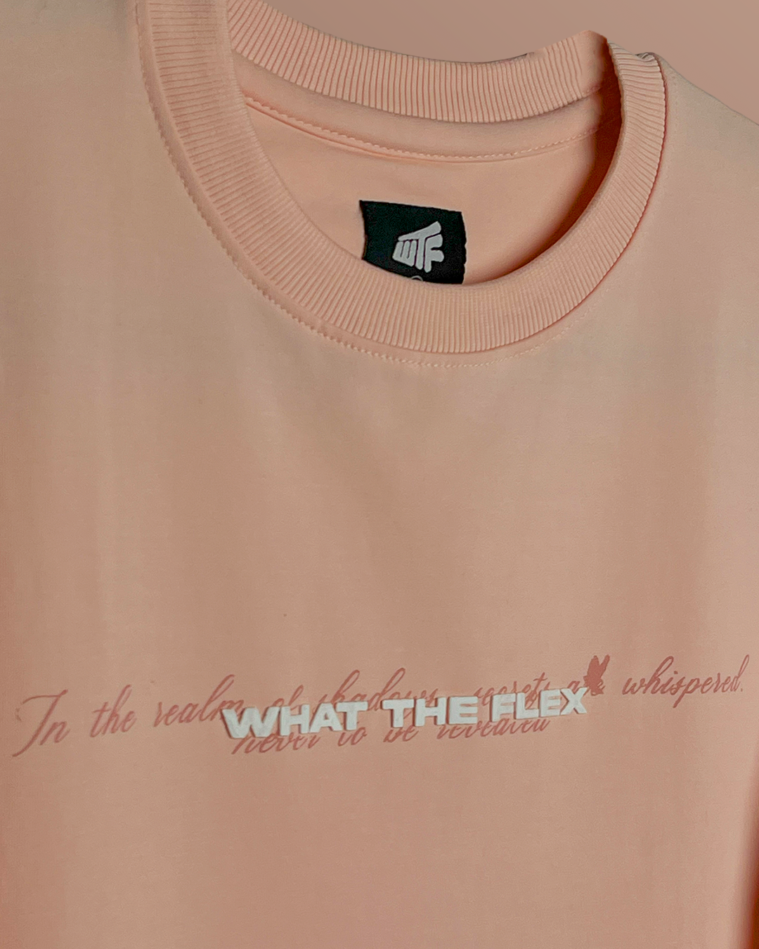 Falling Peach Heavyweight Oversized T-shirt