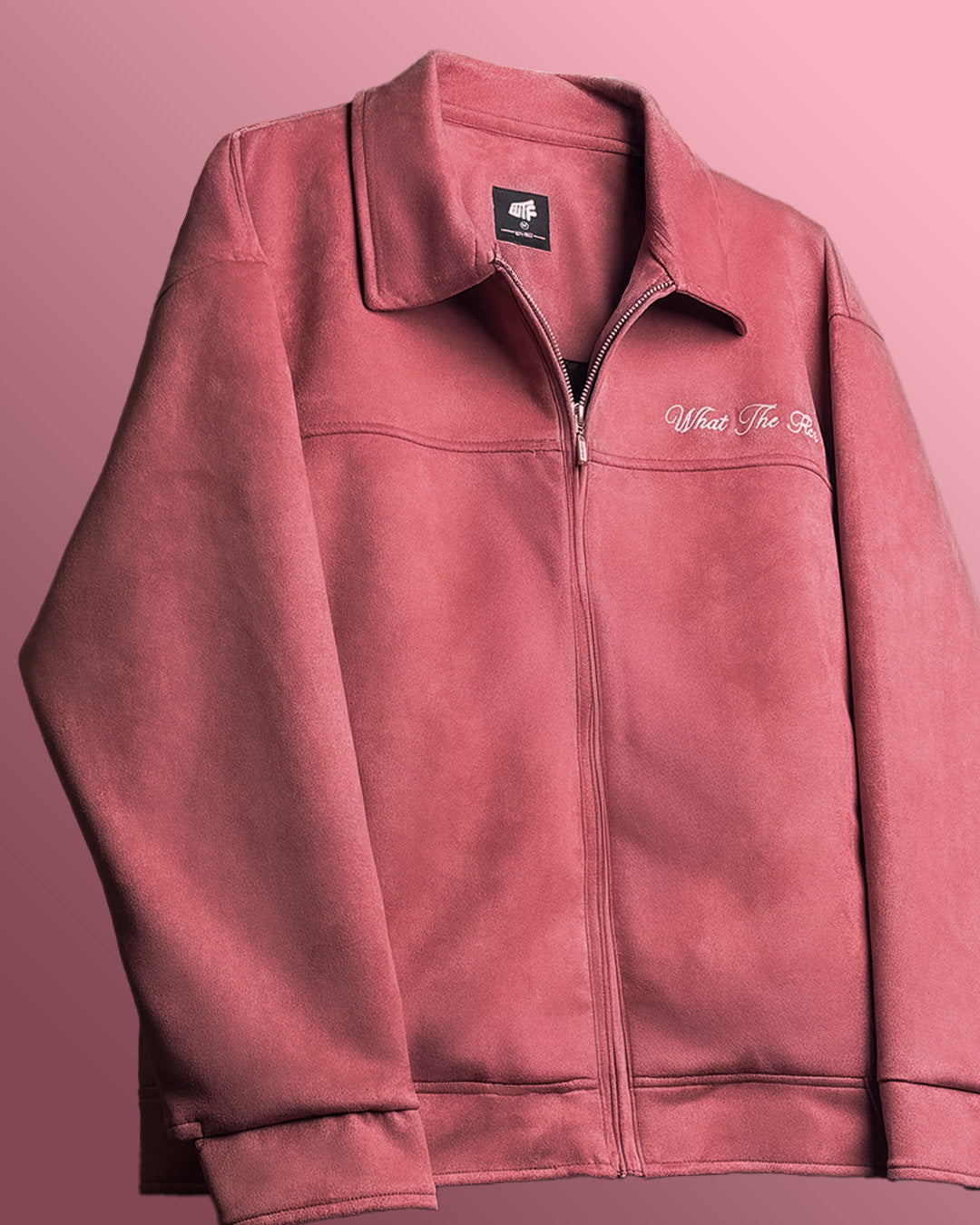 LIFE'S NICE CORAL SUEDE JACKET