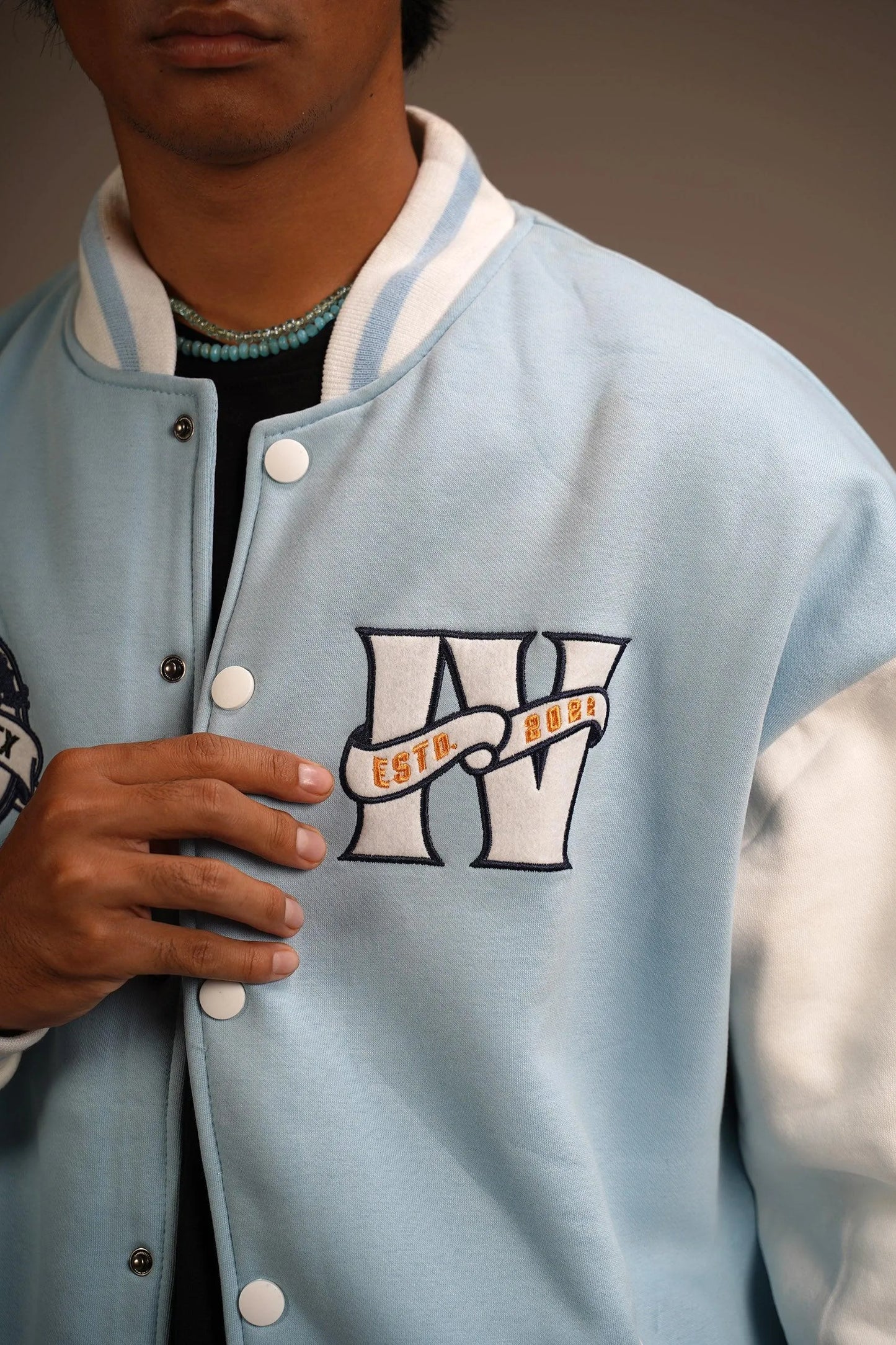 BREAKING SENSATION Varsity Jacket - WHAT THE FLEX