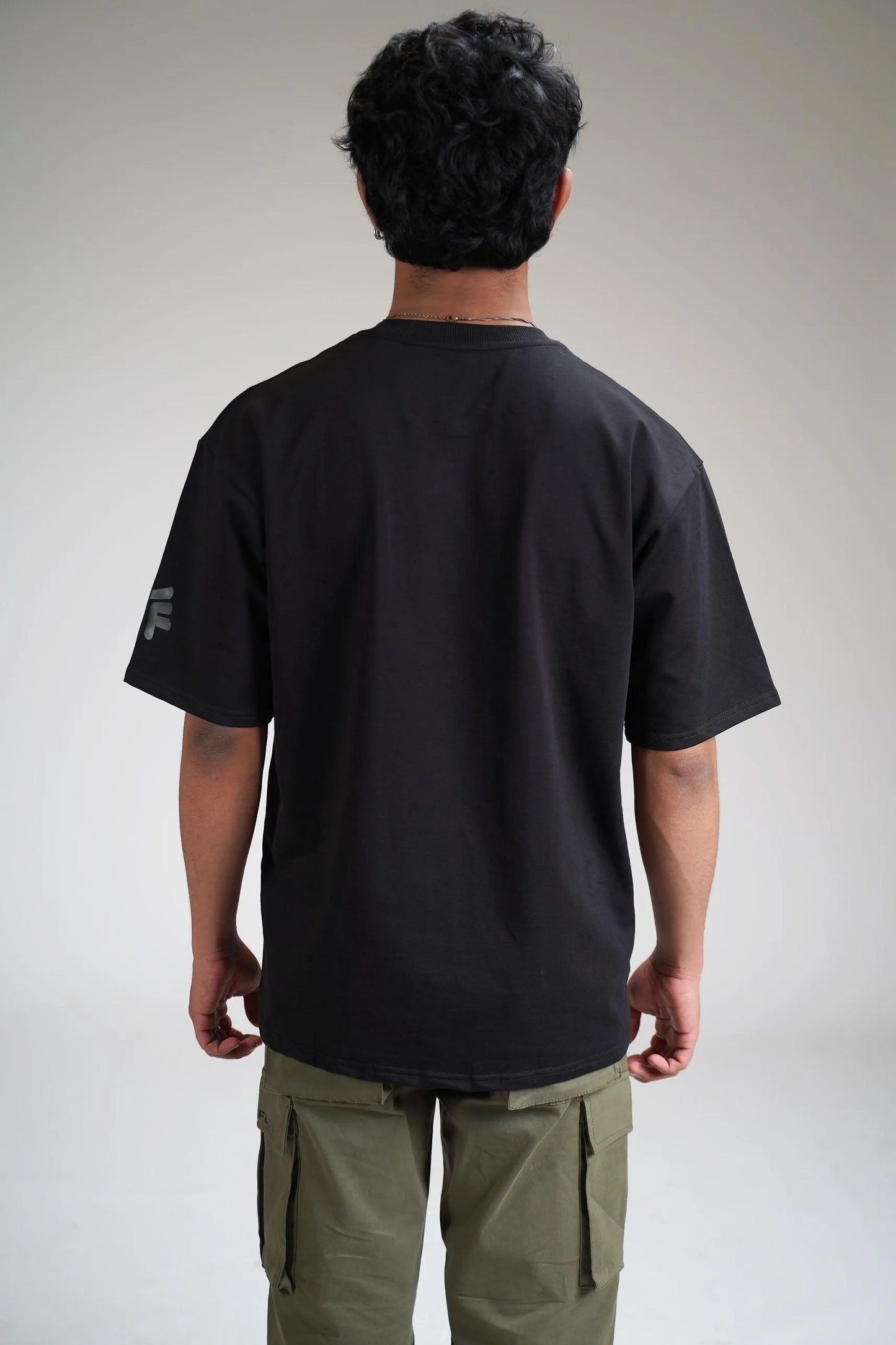 Basic Black Heavyweight Tshirt - WHAT THE FLEX