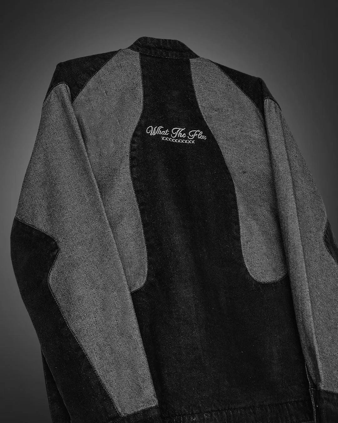 Fusion Panel Denim Jacket - WHAT THE FLEX