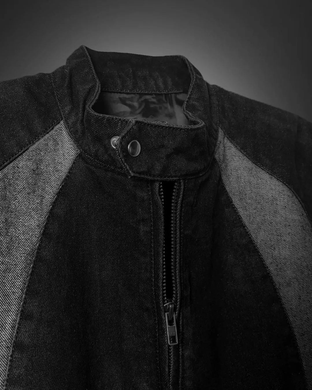 Fusion Panel Denim Jacket - WHAT THE FLEX