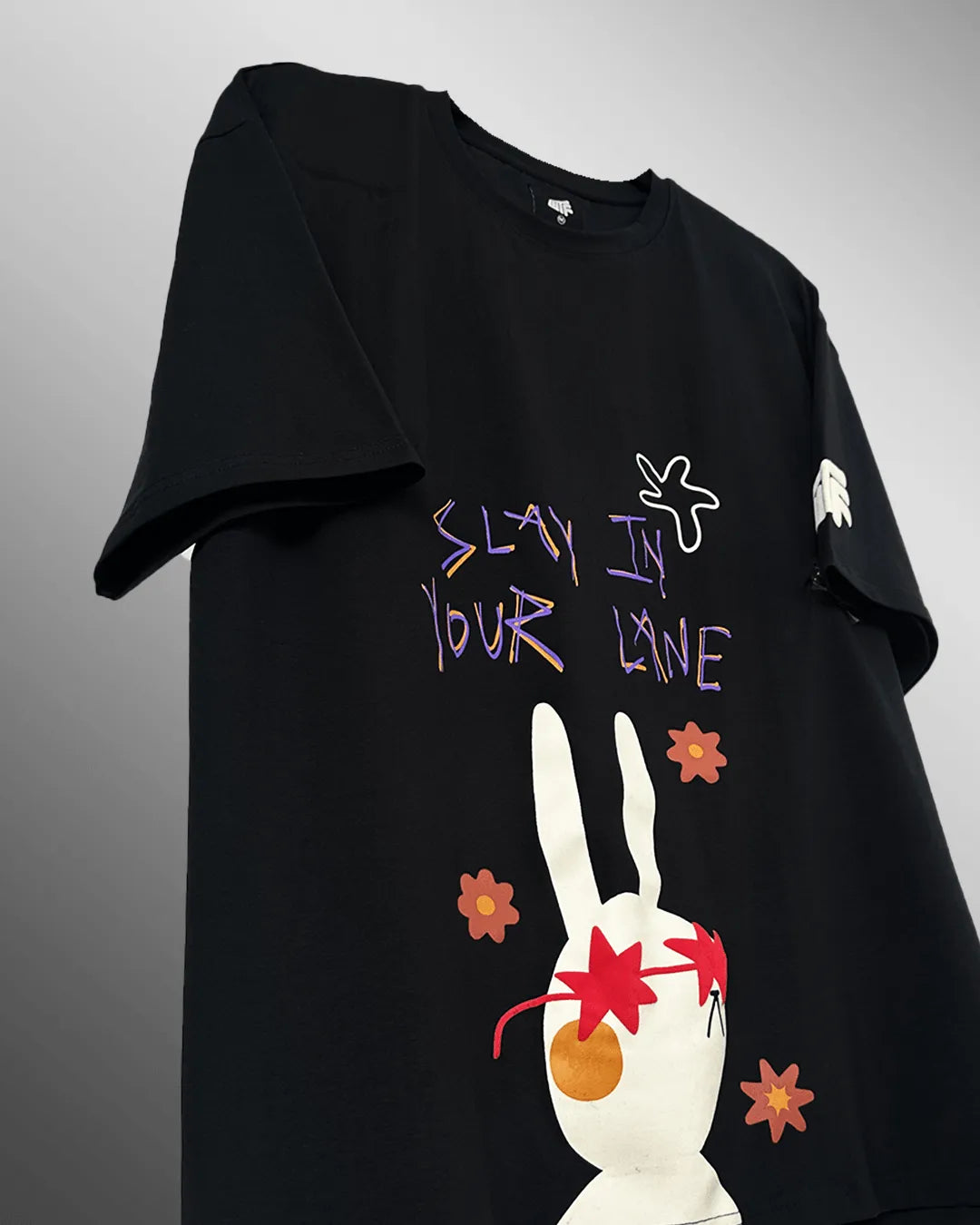 Slay In Your Lane Oversized T-shirt - WHAT THE FLEX
