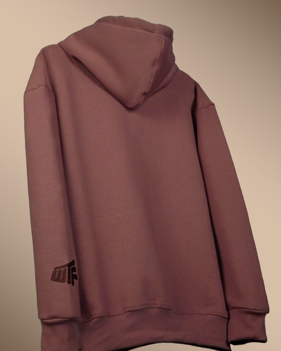 Basic Brown Oversized Hoodie