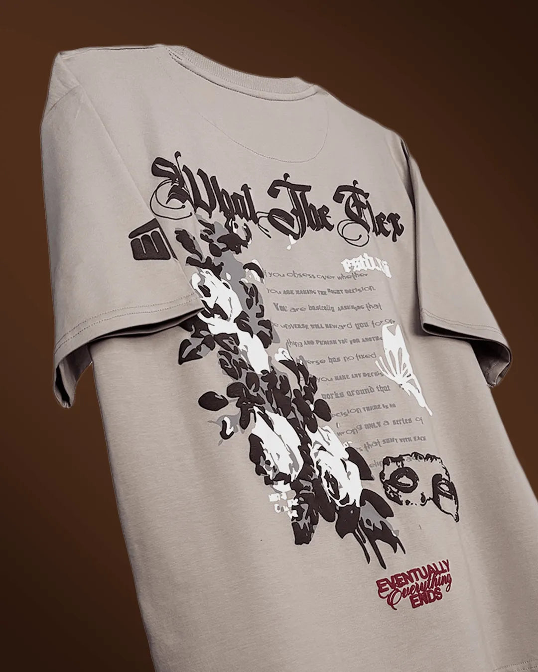 Stolen Land Heavyweight T-shirt - WHAT THE FLEX