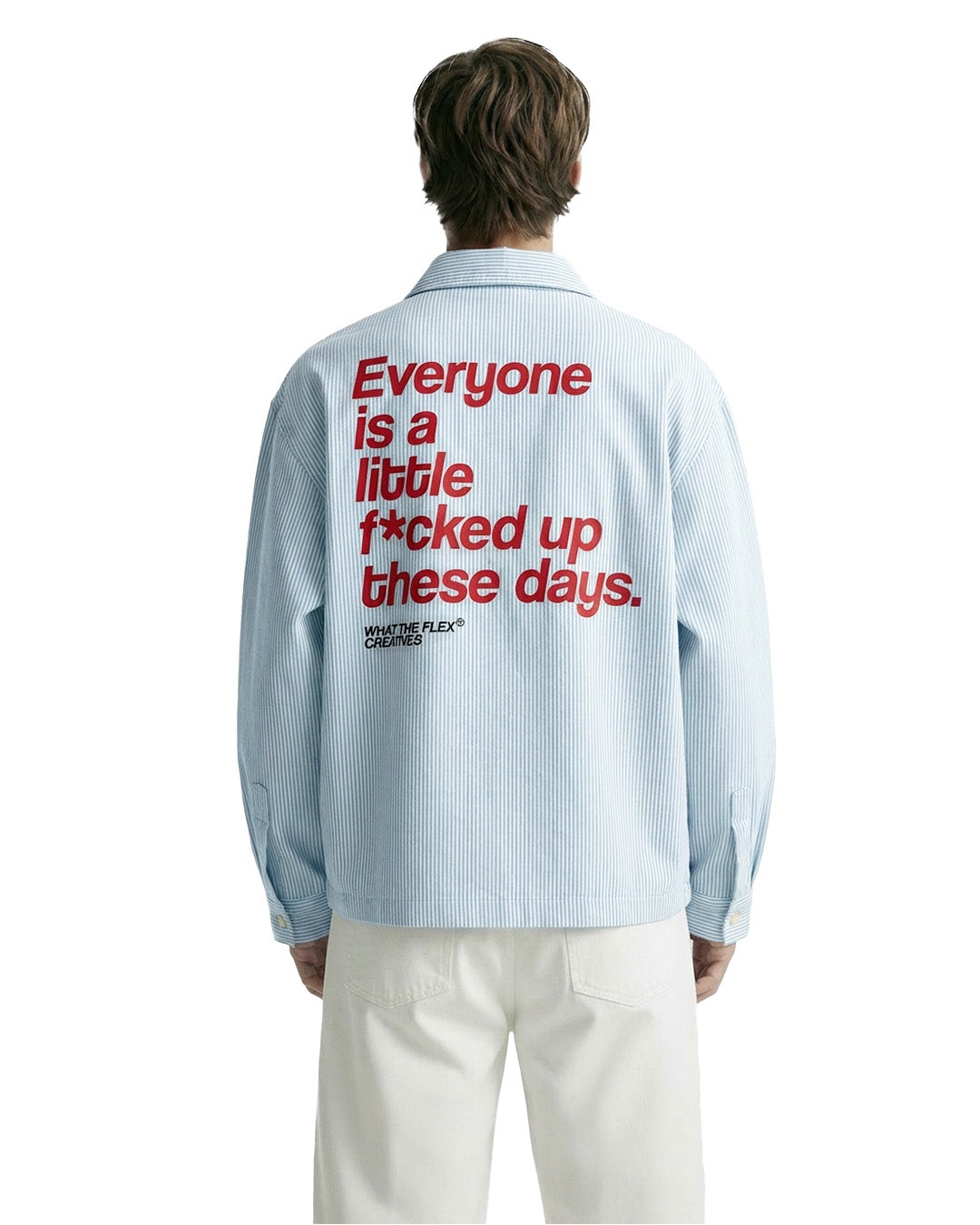 Buy These Days Striped Shirt – WHAT THE FLEX