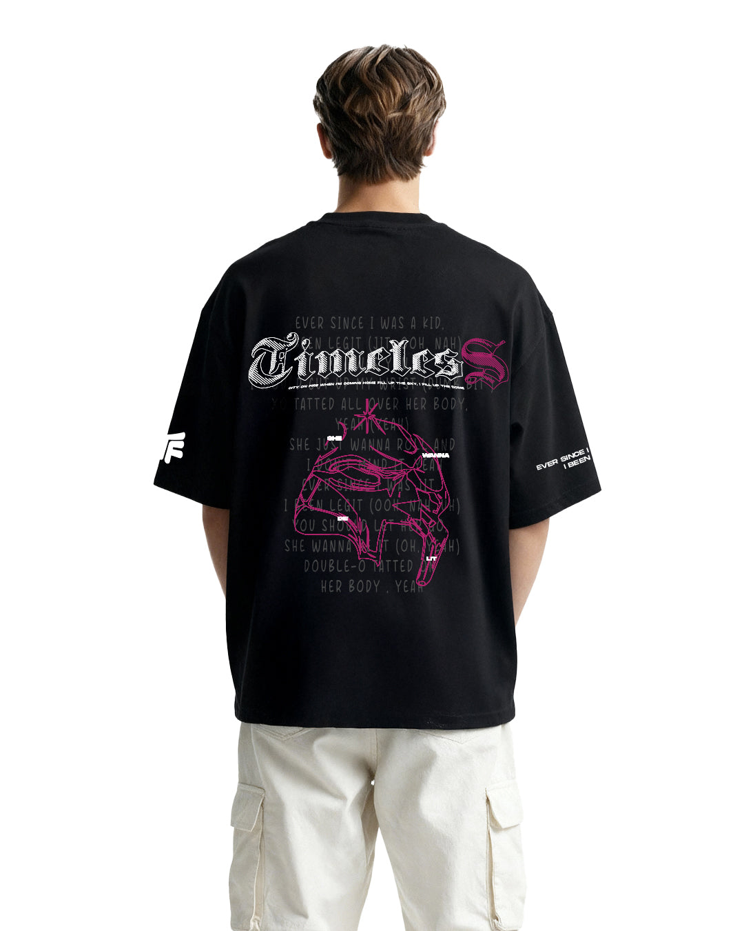 Timeless Black Oversized T-shirt – WHAT THE FLEX