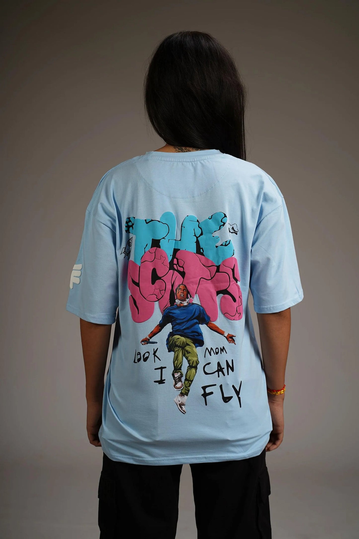 Travis Oversized T-Shirt - WHAT THE FLEX