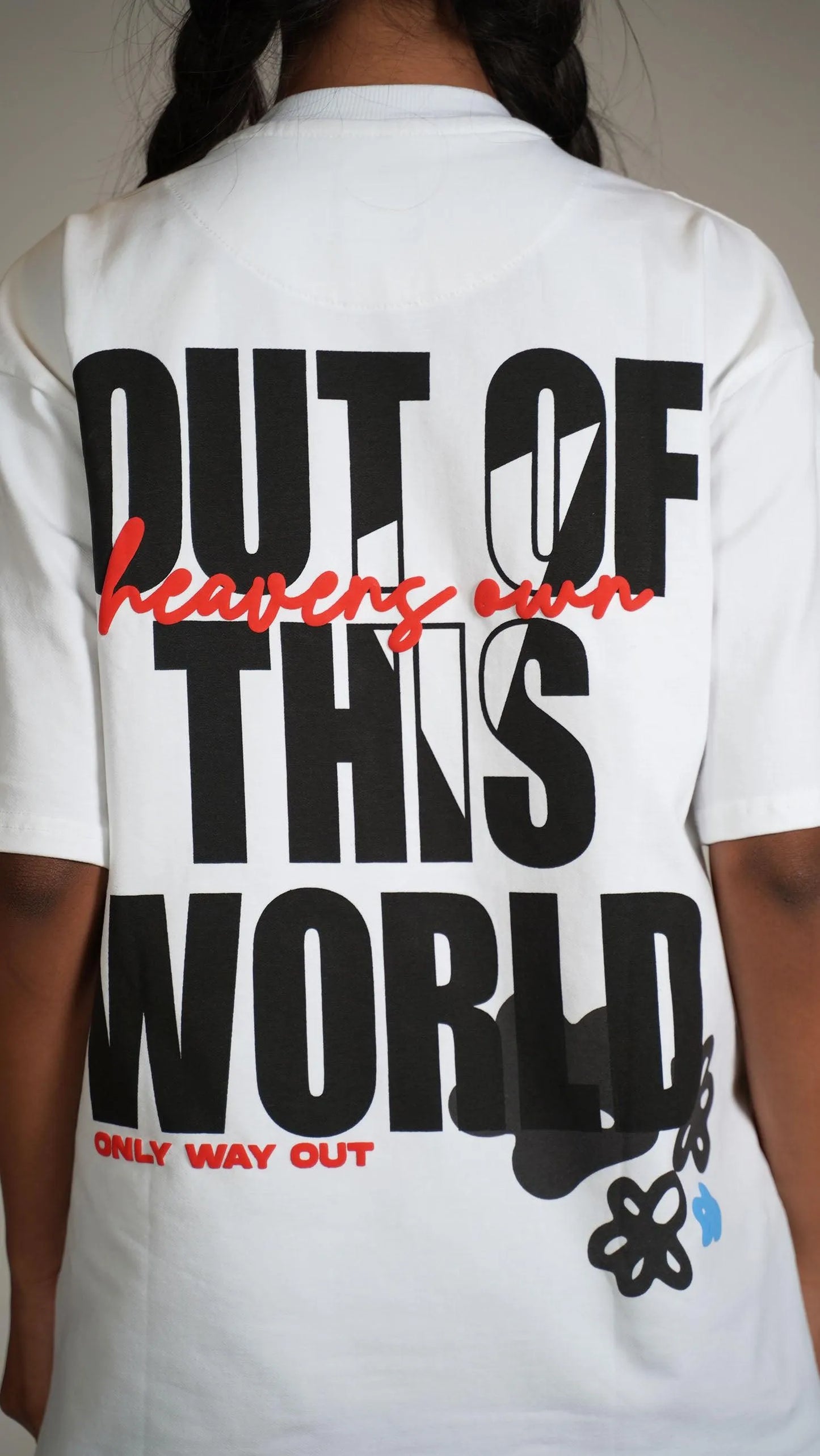 Unfollow The World Heavyweight T-shirt - WHAT THE FLEX