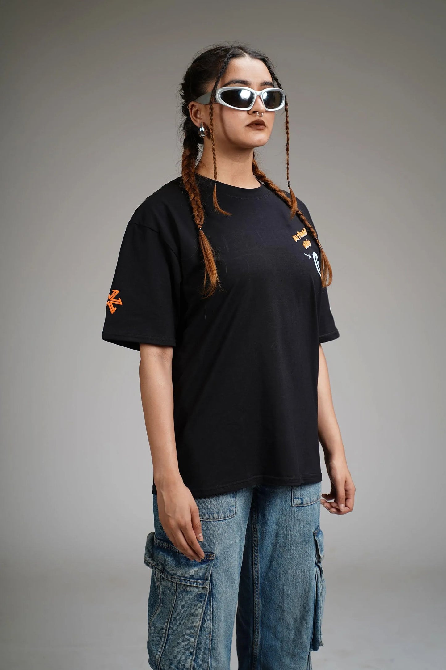 Zostel Universe Calling Oversized T-shirt - WHAT THE FLEX