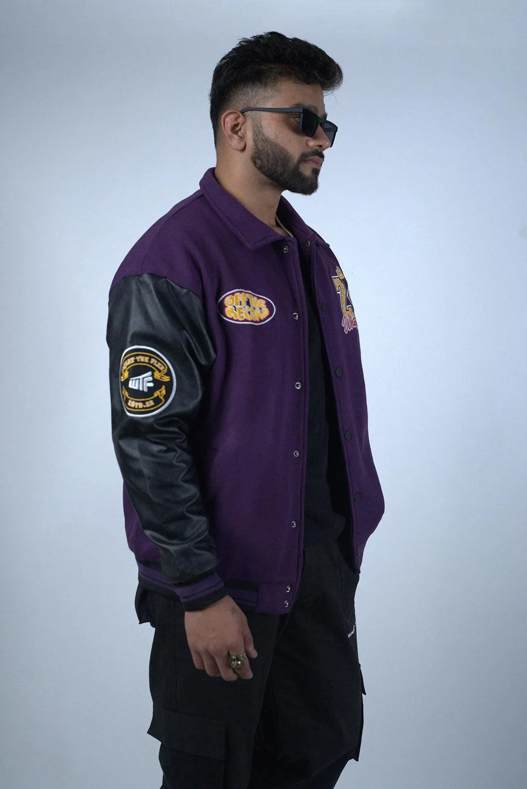 TAKE THE SHOT Varsity Jacket - WHAT THE FLEX
