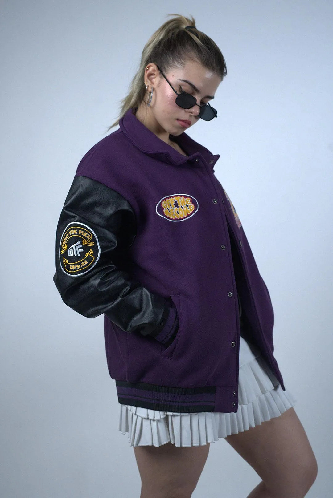 TAKE THE SHOT Varsity Jacket - WHAT THE FLEX