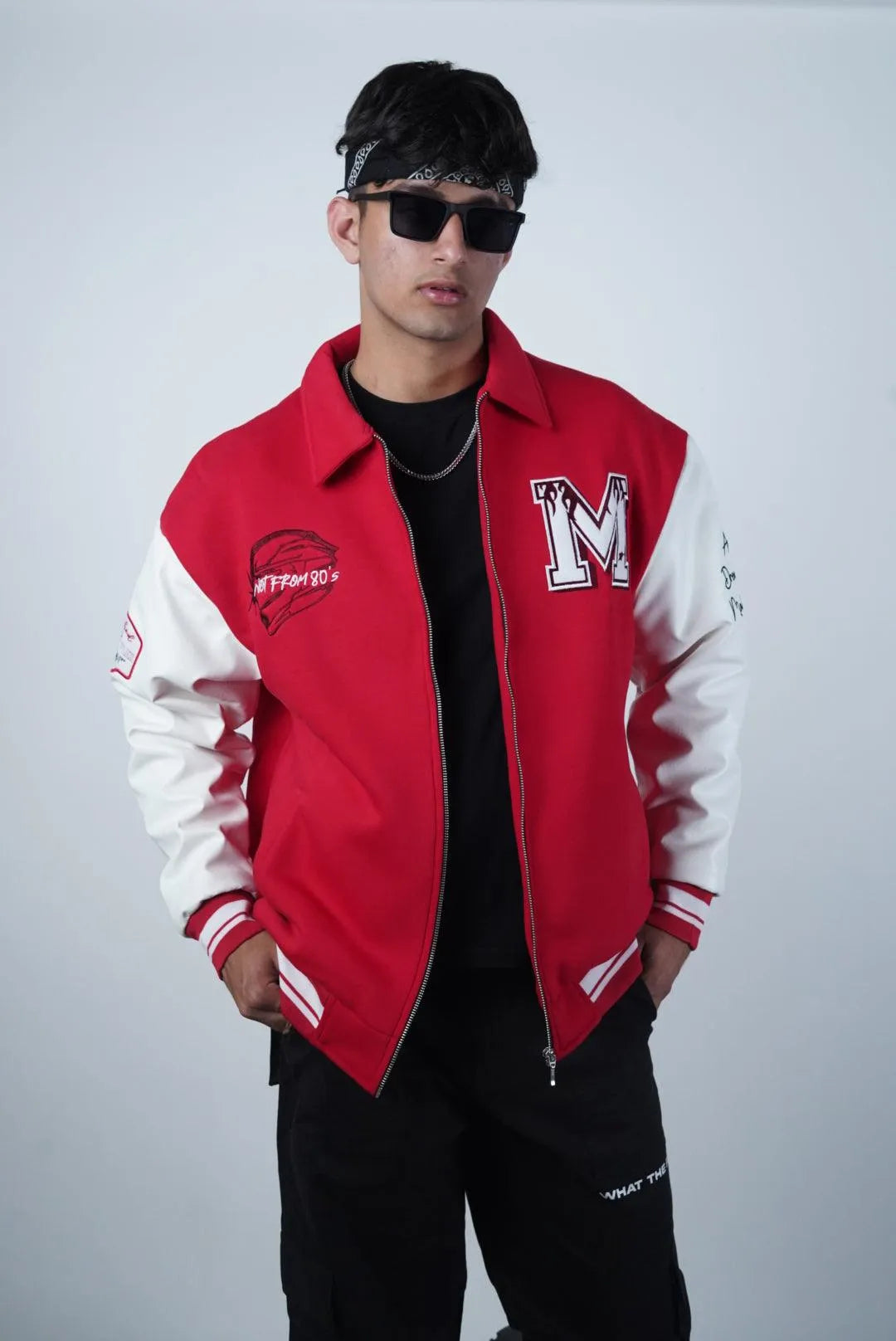 YOUNG FOREVER Varsity Jacket - WHAT THE FLEX