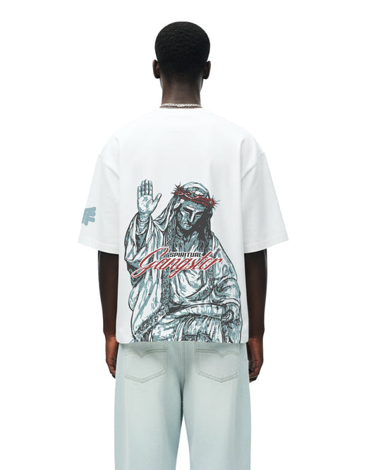 Spiritual Gangster White Heavyweight T-shirt
