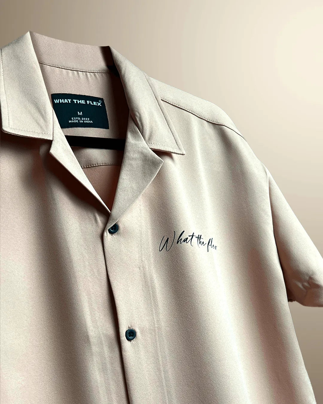 Flowers & Shadows Bowling Shirt - WHAT THE FLEX