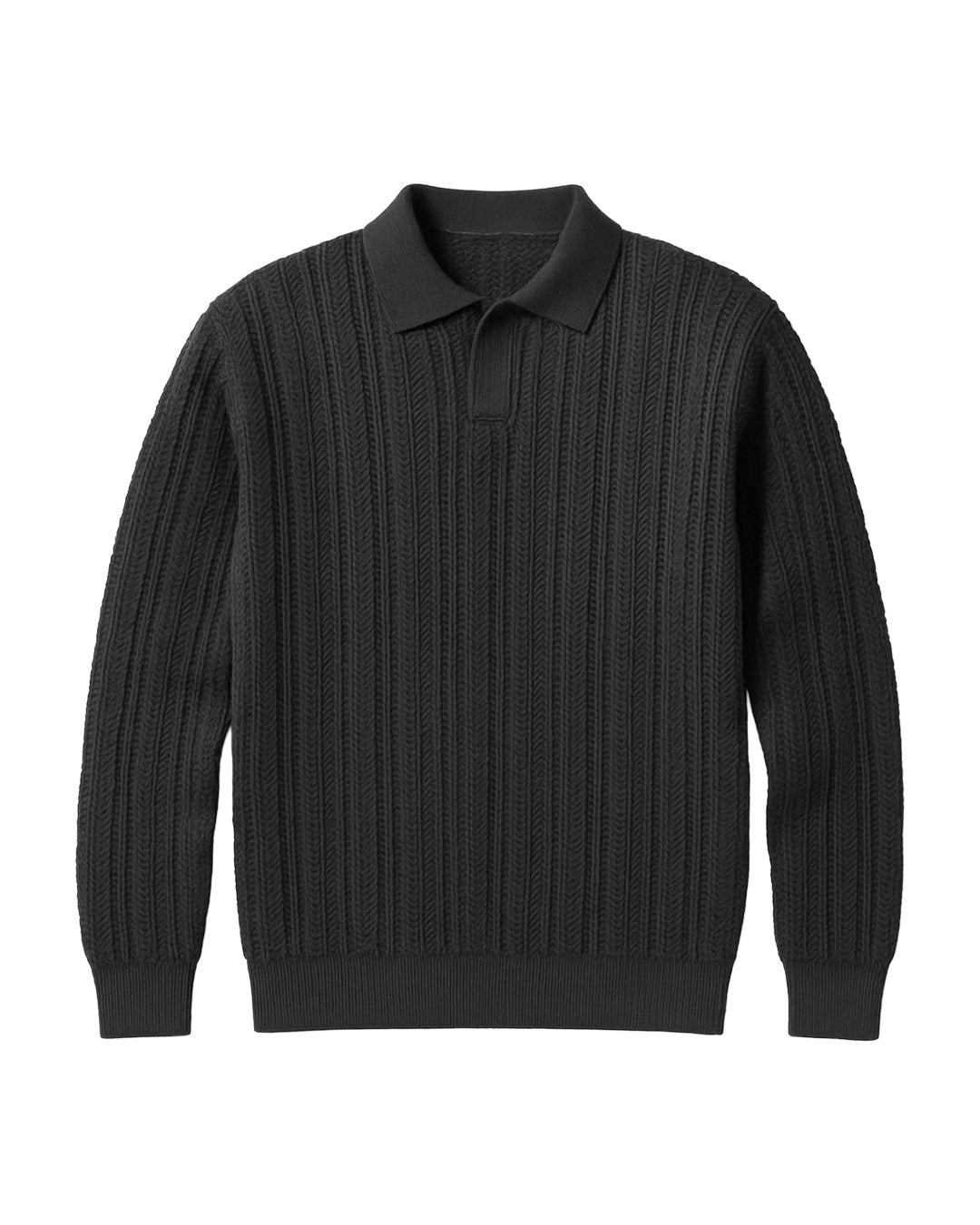 Ink Black Full Polo
